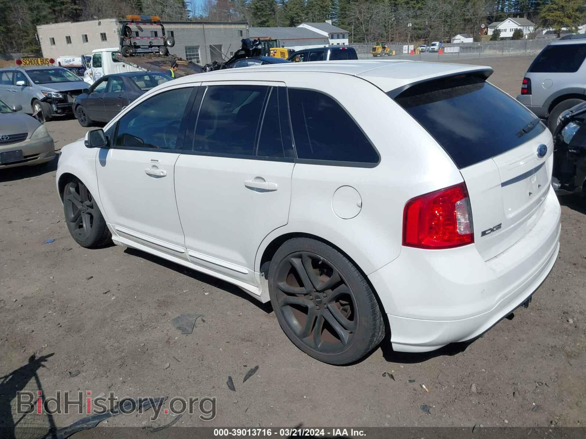 2014 FORD EDGE - VIN: 2FMDK4AK8EBA84993 - Фото 3