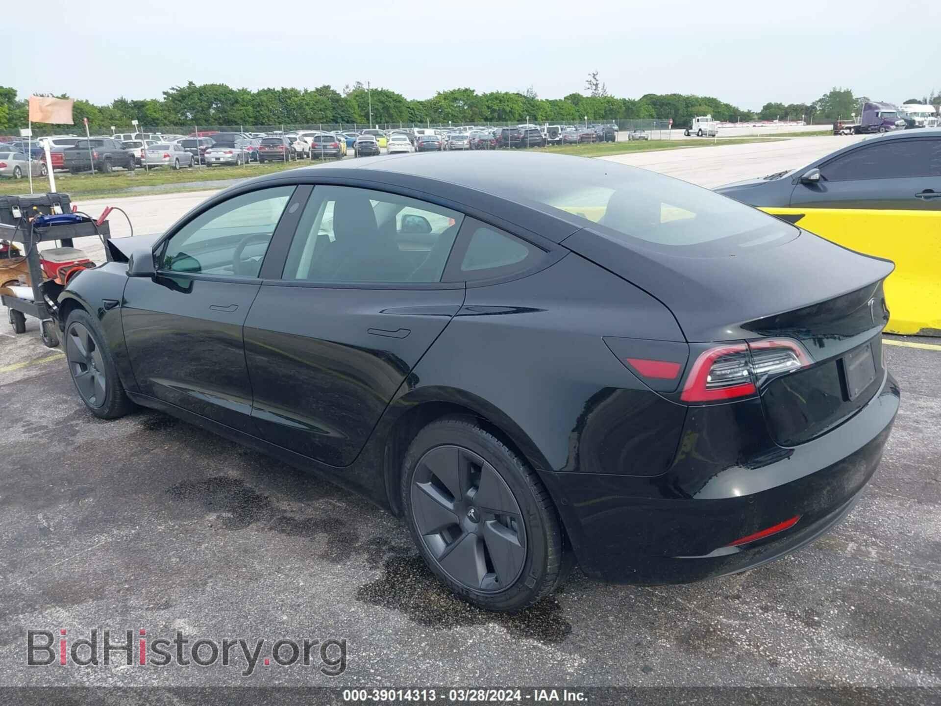 2022 TESLA MODEL 3 - VIN: 5YJ3E1EA0NF321566 - Фото 3