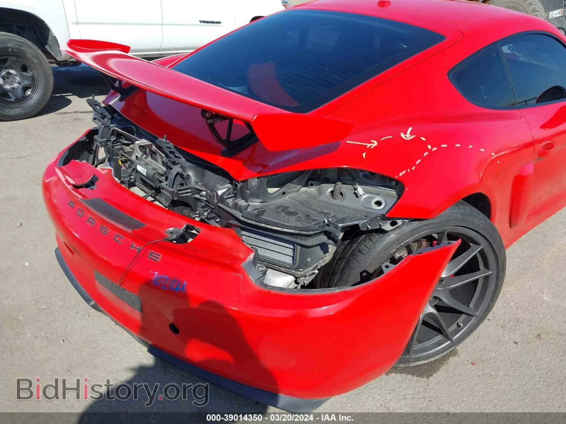 2014 PORSCHE CAYMAN - VIN: WP0AB2A85EK193126 - Фото 6