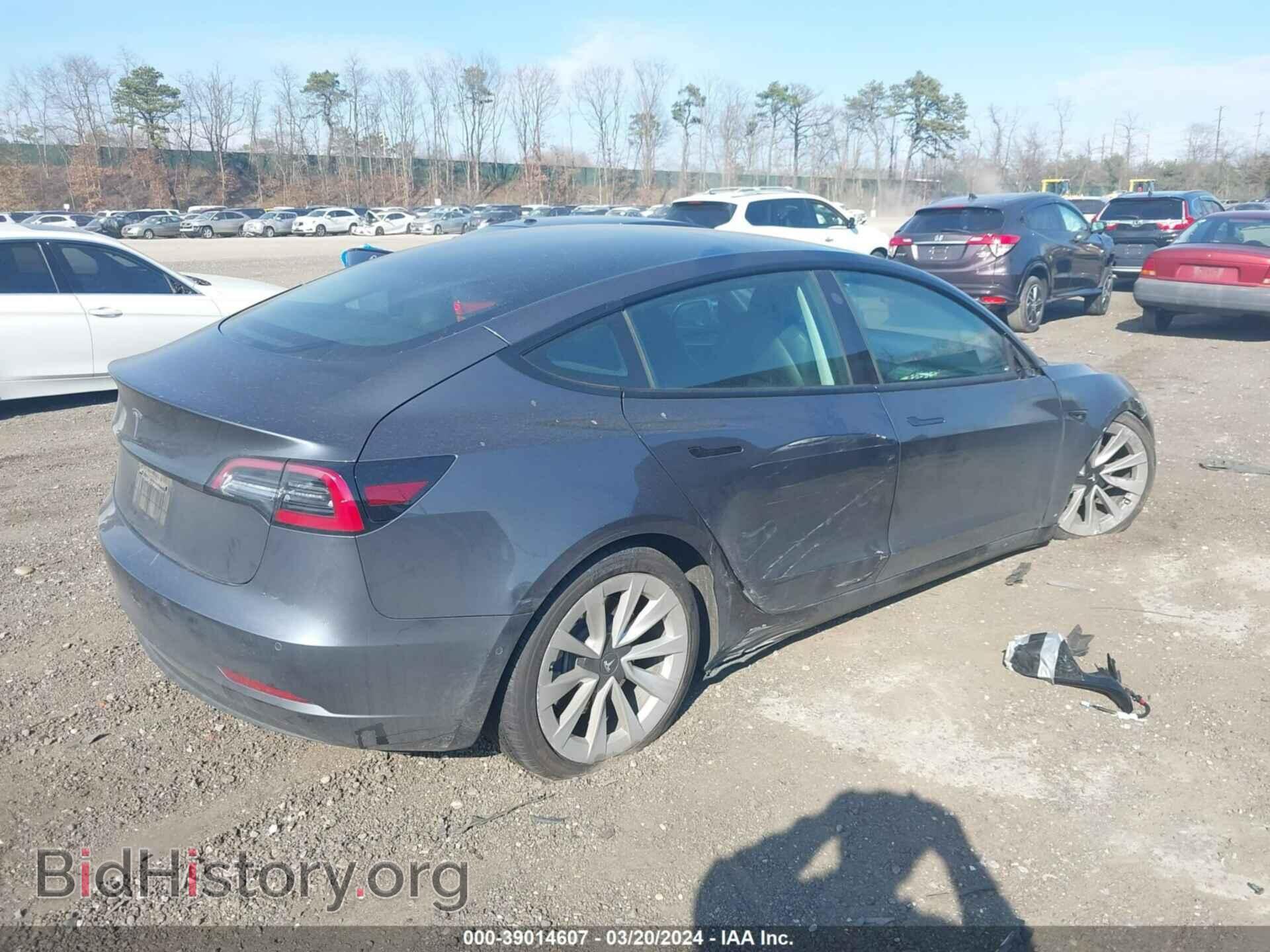 2022 TESLA MODEL 3 - VIN: 5YJ3E1EA2NF286920 - Фото 4
