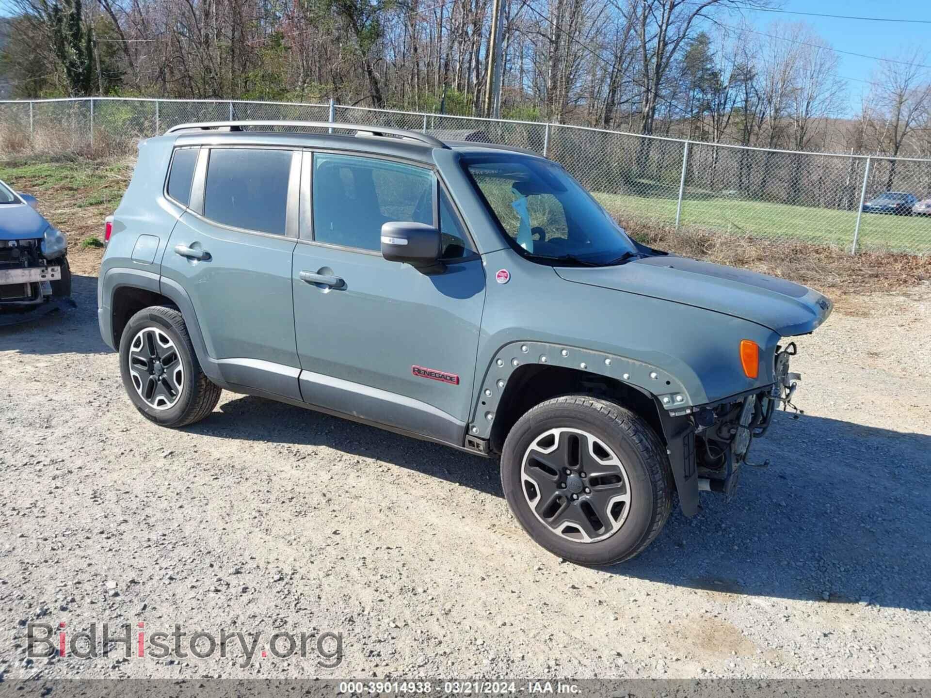 Photo ZACCJBCT3GPD25404 - JEEP RENEGADE 2016