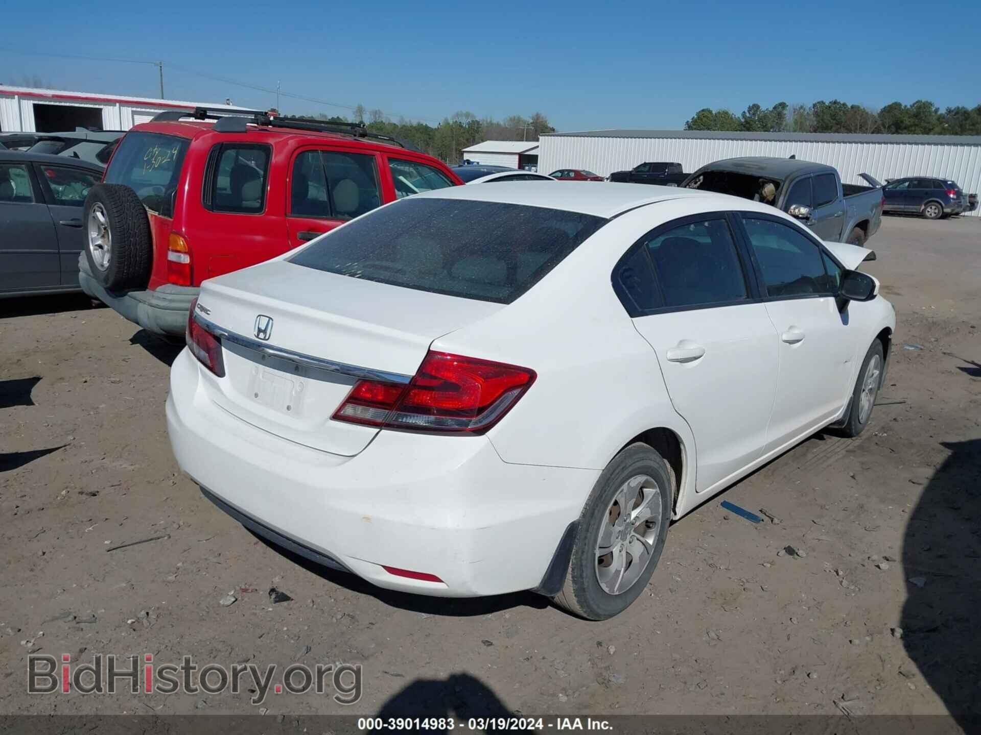 2014 HONDA CIVIC - VIN: 19XFB2E56EE056690 - Фото 4