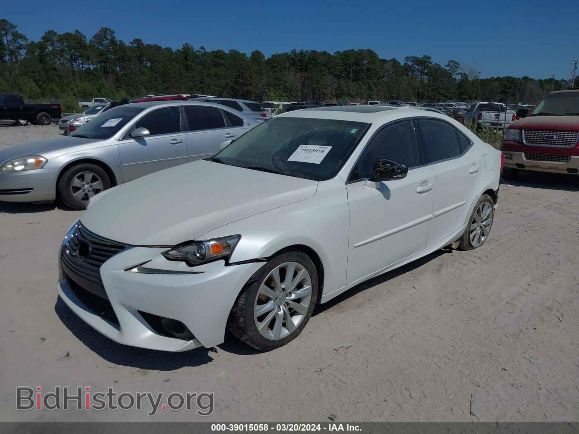 2014 LEXUS IS 250 - VIN: JTHBF1D24E5040888 - Фото 2