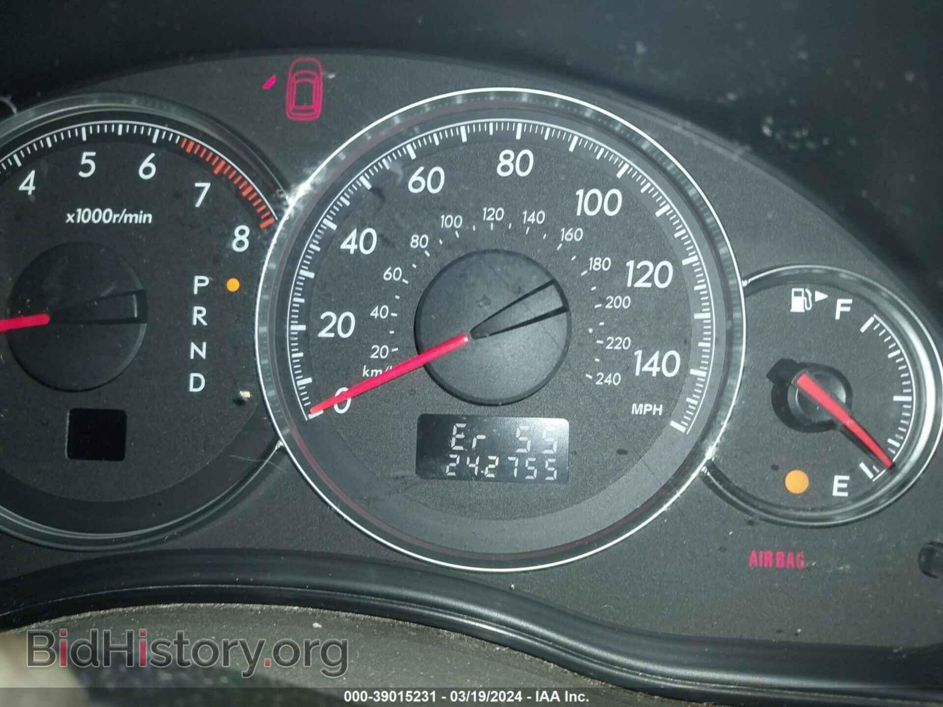 2009 SUBARU OUTBACK - VIN: 4S4BP61C997324905 - Фото 7