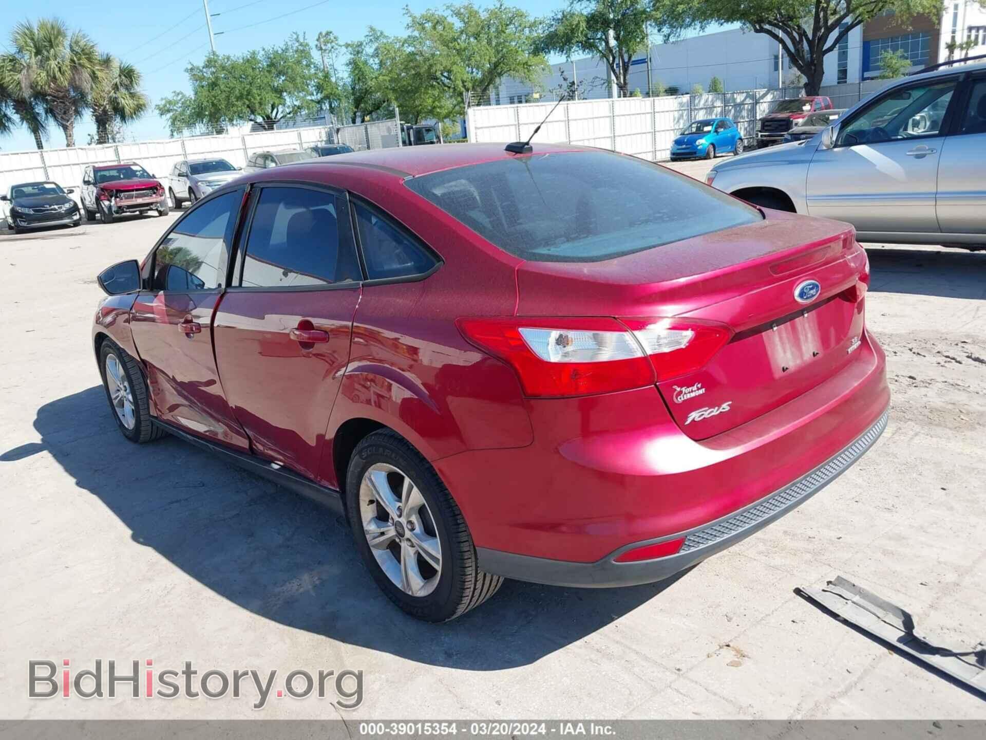 2013 FORD FOCUS - VIN: 1FADP3F28DL254296 - Фото 3