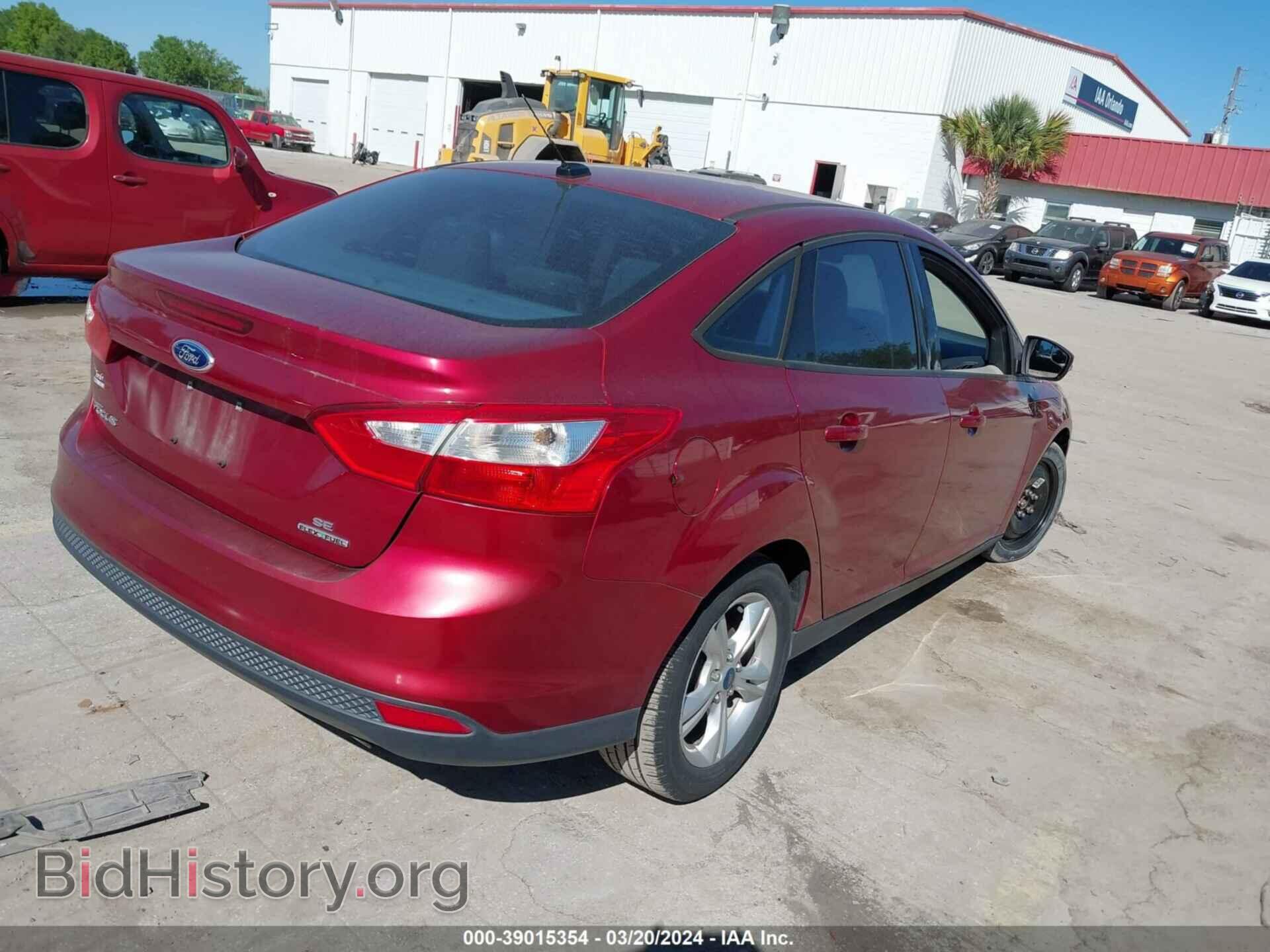 2013 FORD FOCUS - VIN: 1FADP3F28DL254296 - Фото 4