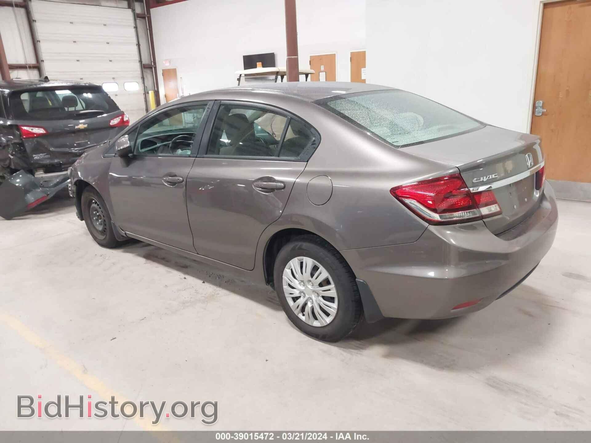 2013 HONDA CIVIC - VIN: 19XFB2F58DE094502 - Фото 3