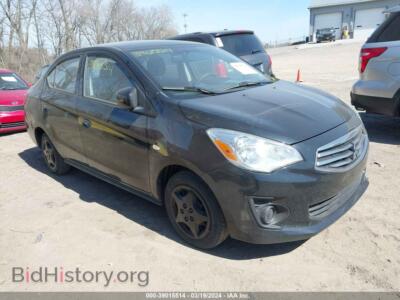 2019 Mitsubishi MIRAGE G4 ES, черный — VIN ML32F3FJ4KHF06272, IAAI