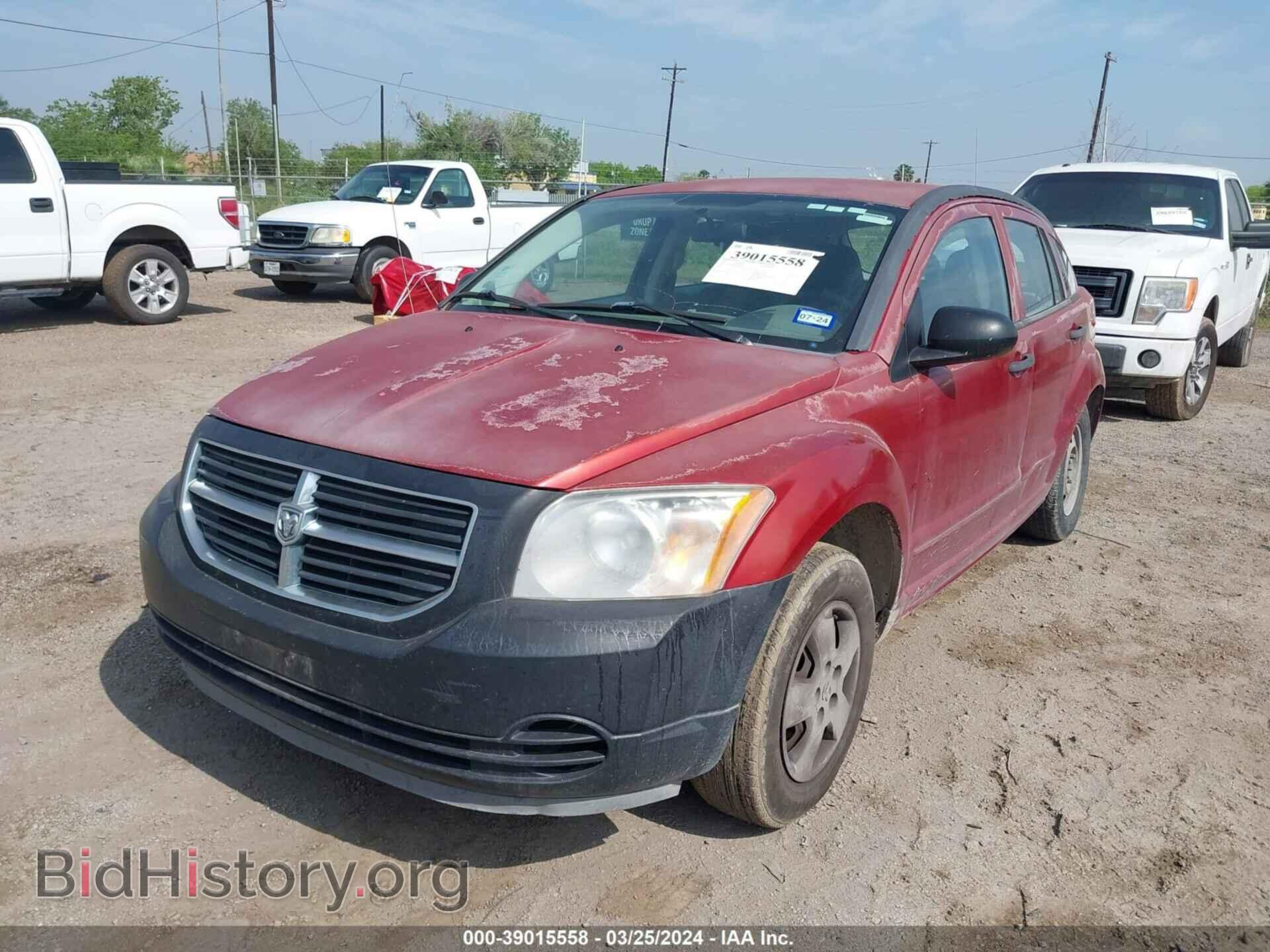 2007 DODGE CALIBER - VIN: 1B3HB28B87D183599 - Фото 2