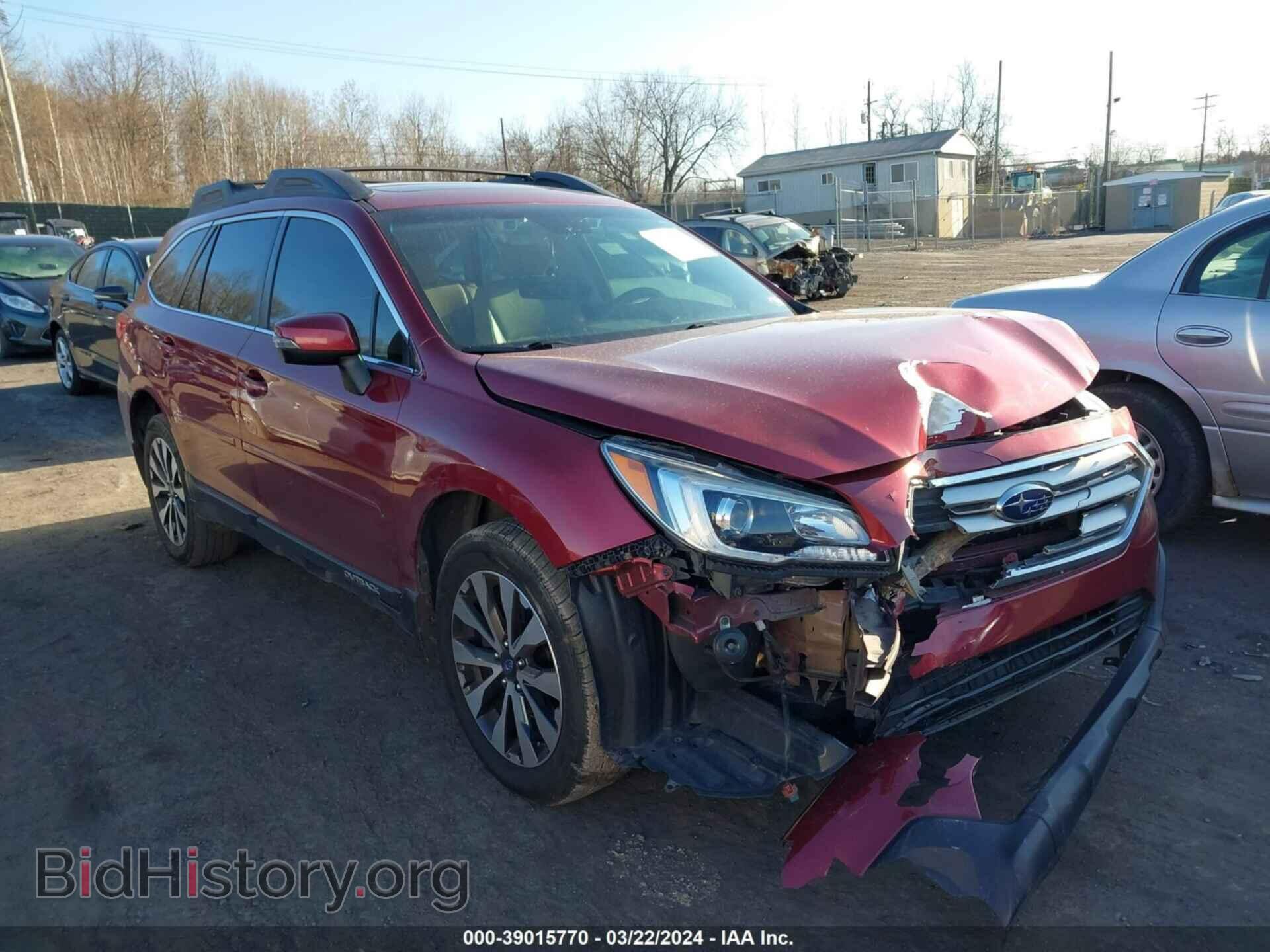 Фотография 4S4BSANC5F3291786 - SUBARU OUTBACK 2015