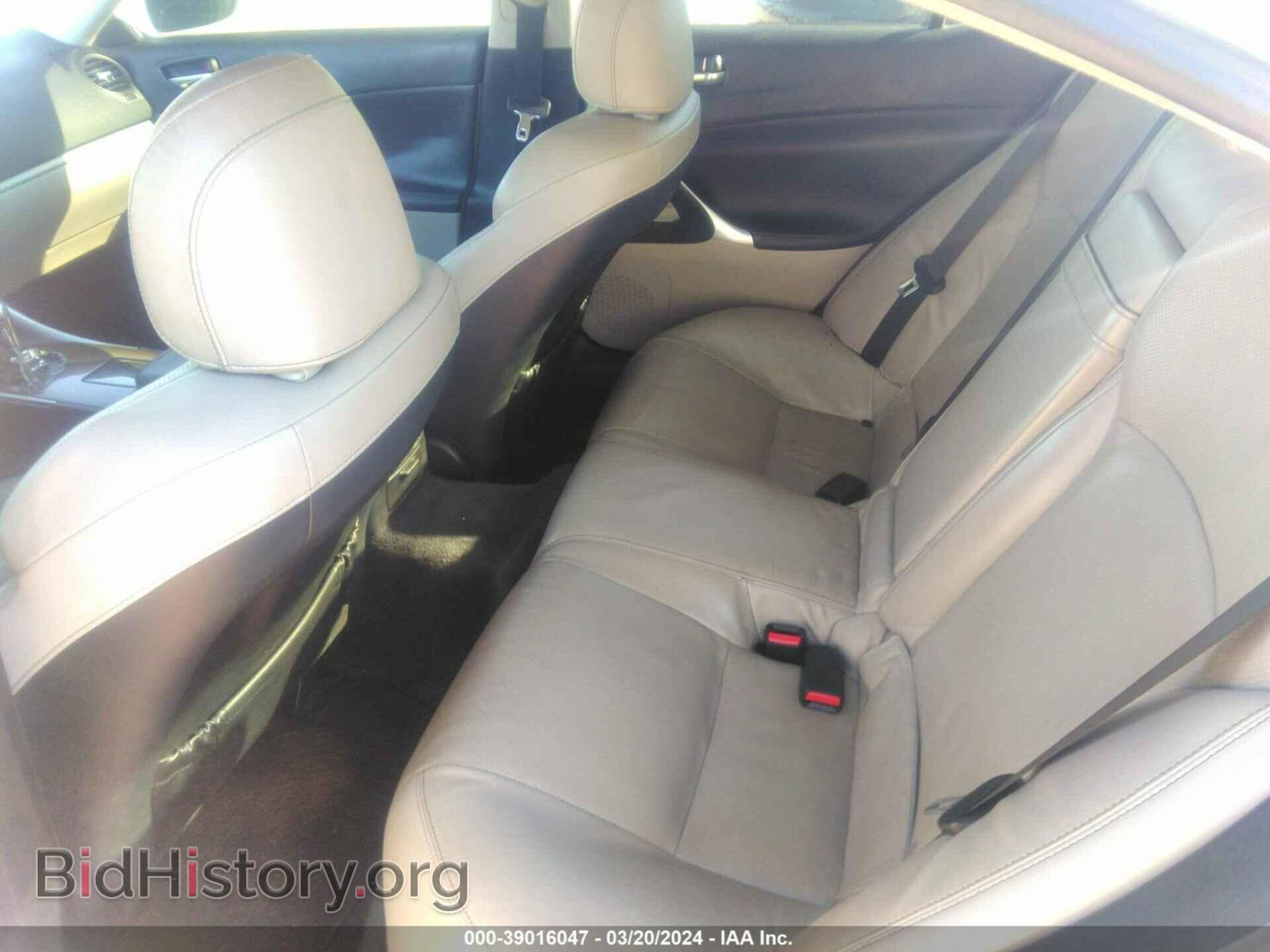 2011 LEXUS IS 250 - VIN: JTHBF5C24B5133334 - Photo 8