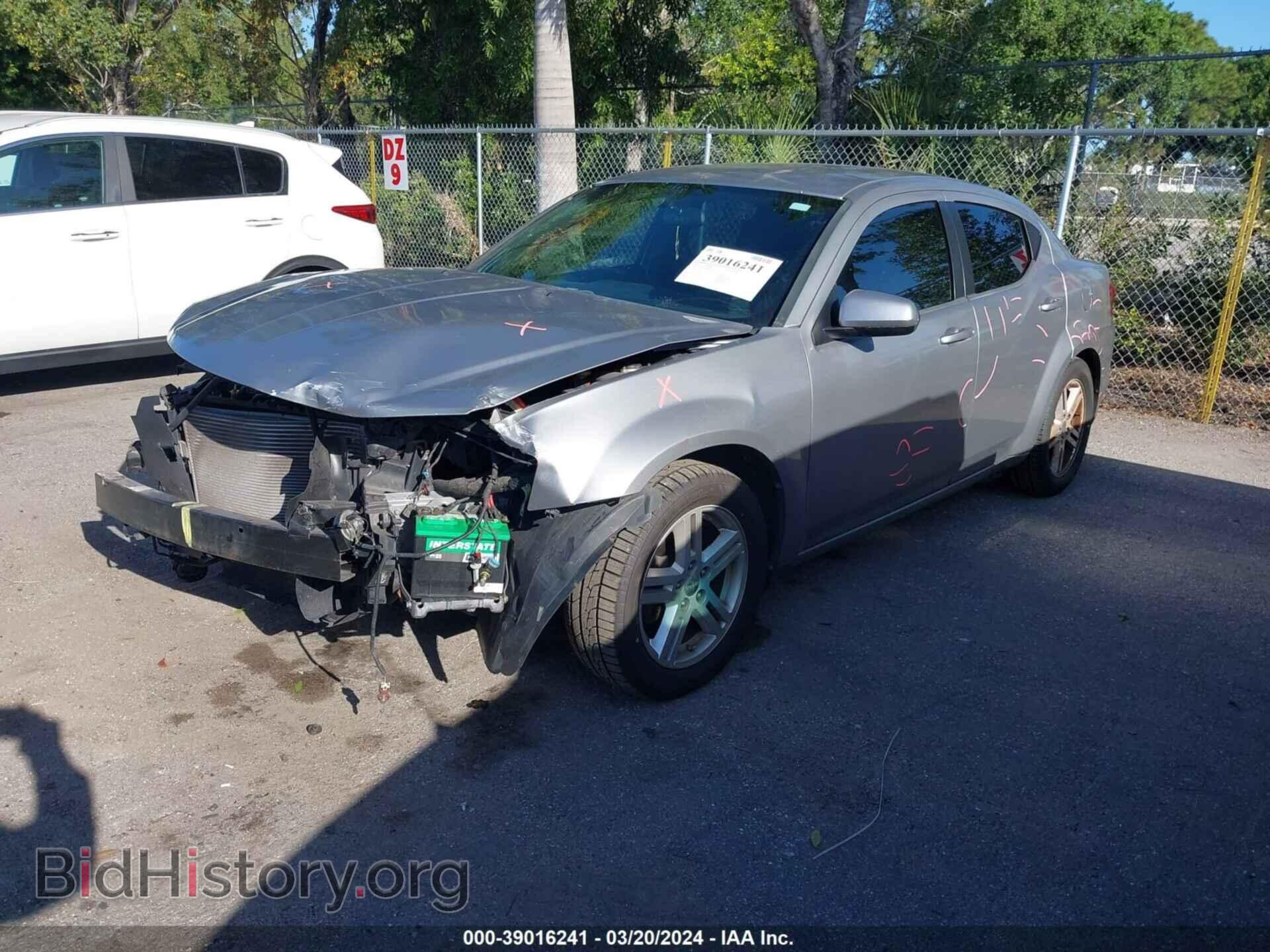 2013 DODGE AVENGER - VIN: 1C3CDZCB3DN625654 - Фото 2