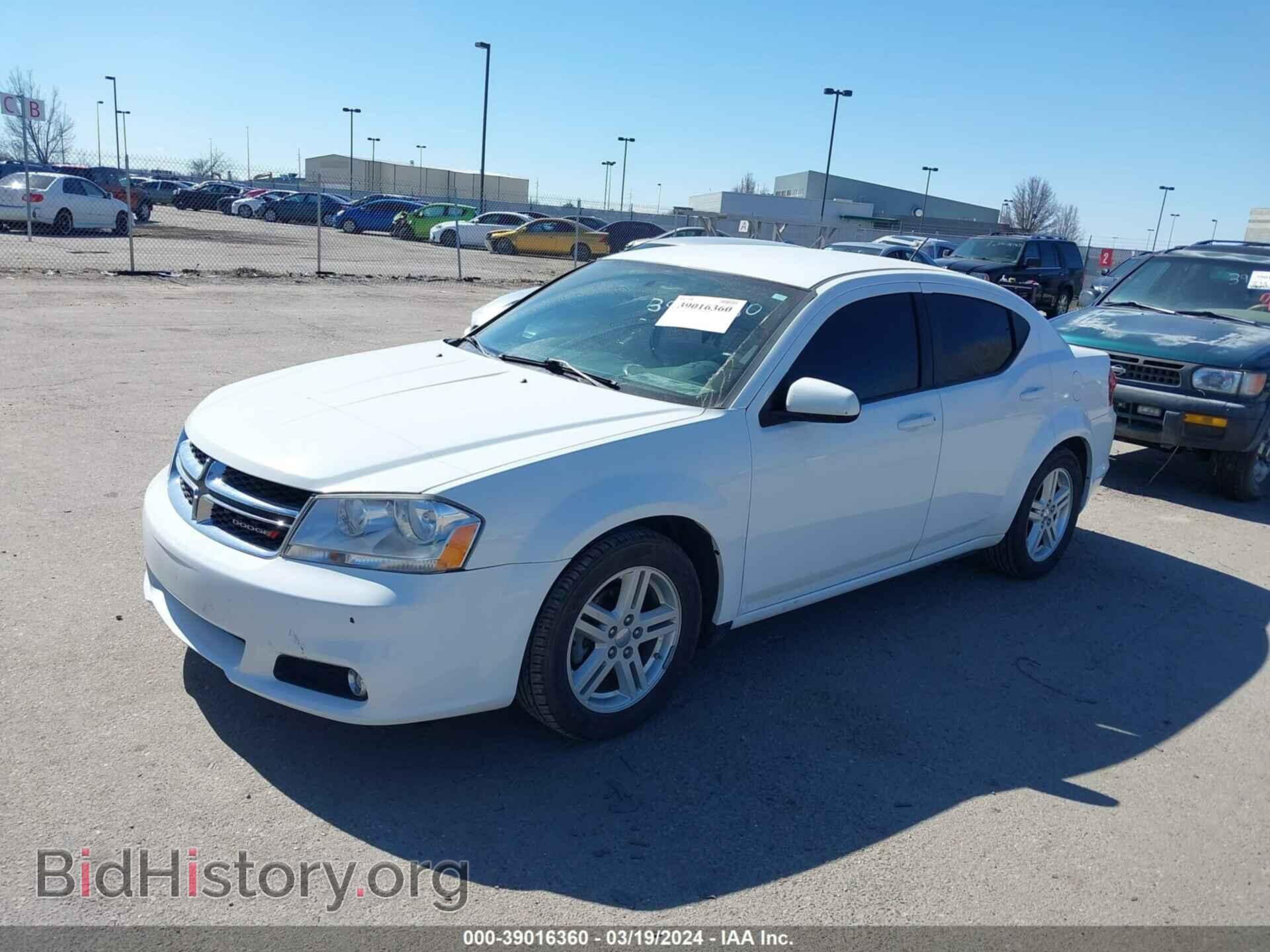 2014 DODGE AVENGER - VIN: 1C3CDZCB4EN227502 - Фото 2