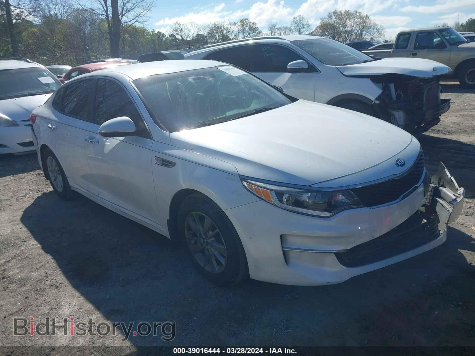 Фотография KNAGT4L38G5072478 - KIA OPTIMA 2016