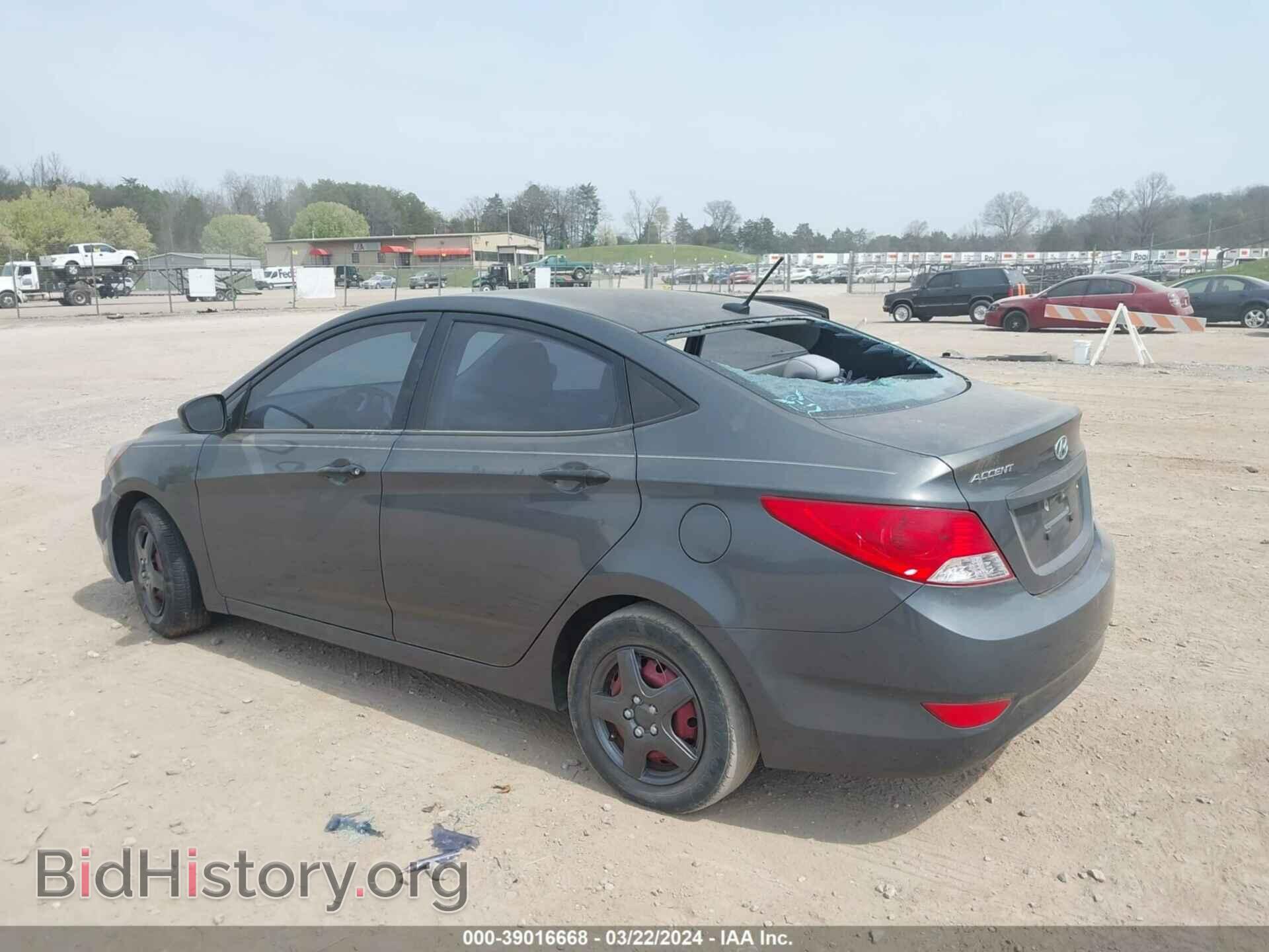 2012 HYUNDAI ACCENT - VIN: KMHCT4AE9CU072068 - Фото 3