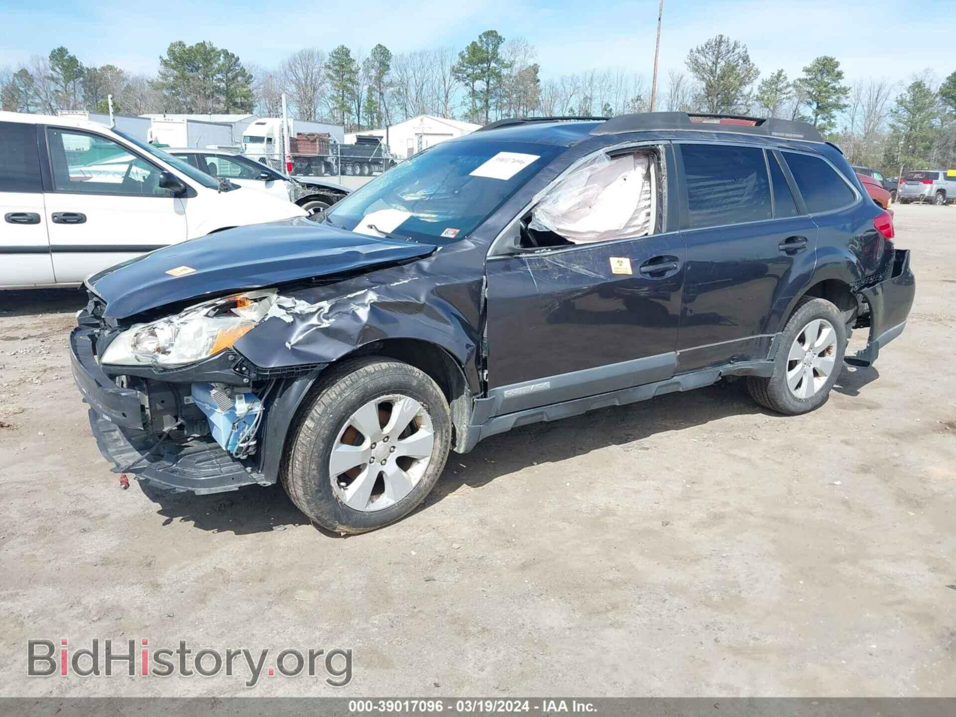 2011 SUBARU OUTBACK - VIN: 4S4BRBBC6B3313701 - Фото 2