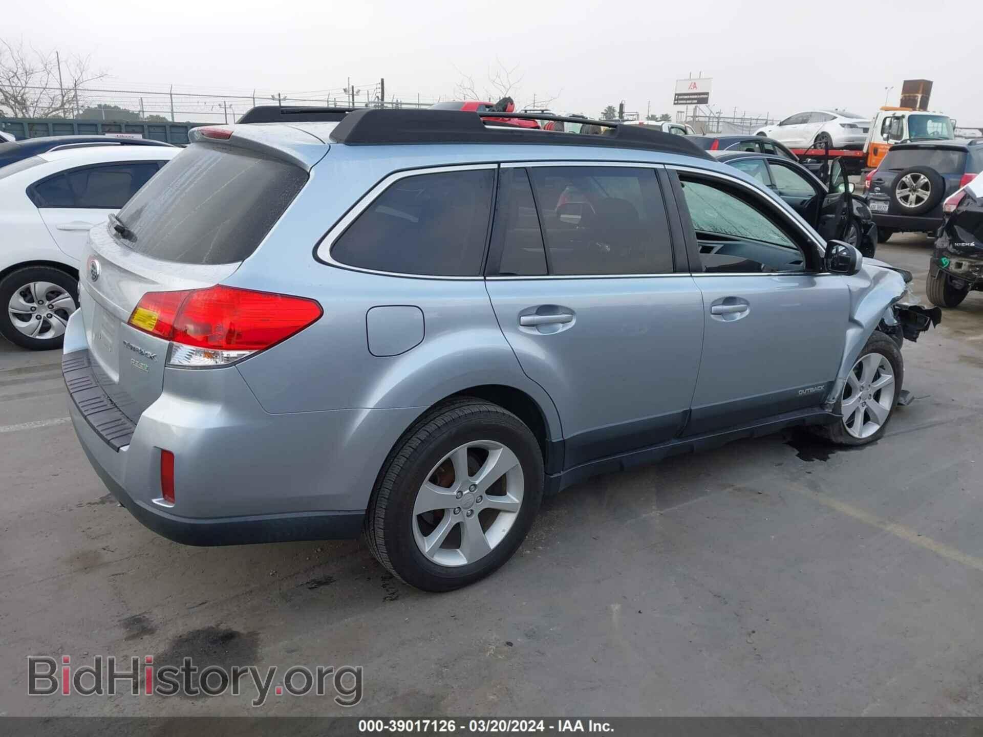 2013 SUBARU OUTBACK - VIN: 4S4BRBCC7D3275364 - Фото 4