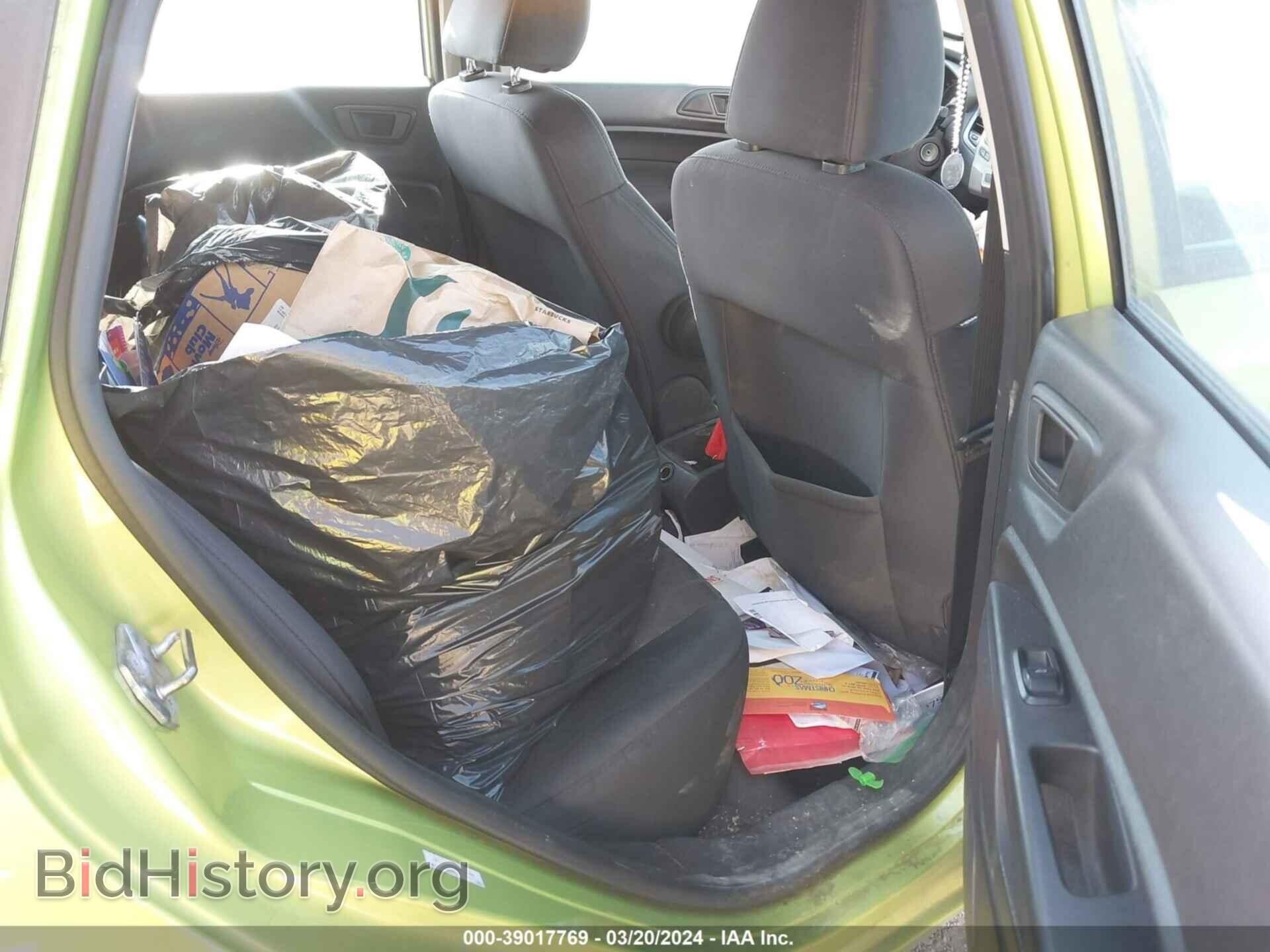 2013 FORD FIESTA - VIN: 3FADP4EJ3DM108885 - Фото 8