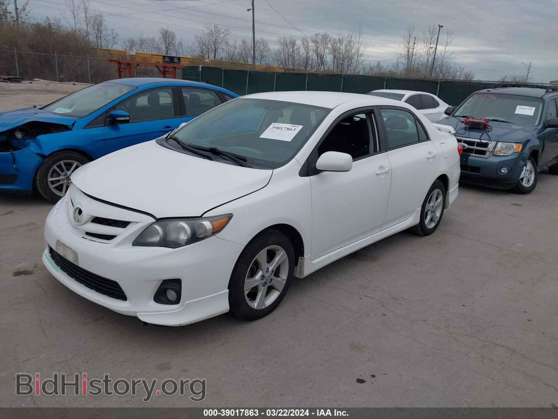 2011 TOYOTA COROLLA - VIN: 2T1BU4EE8BC726805 - Фото 2