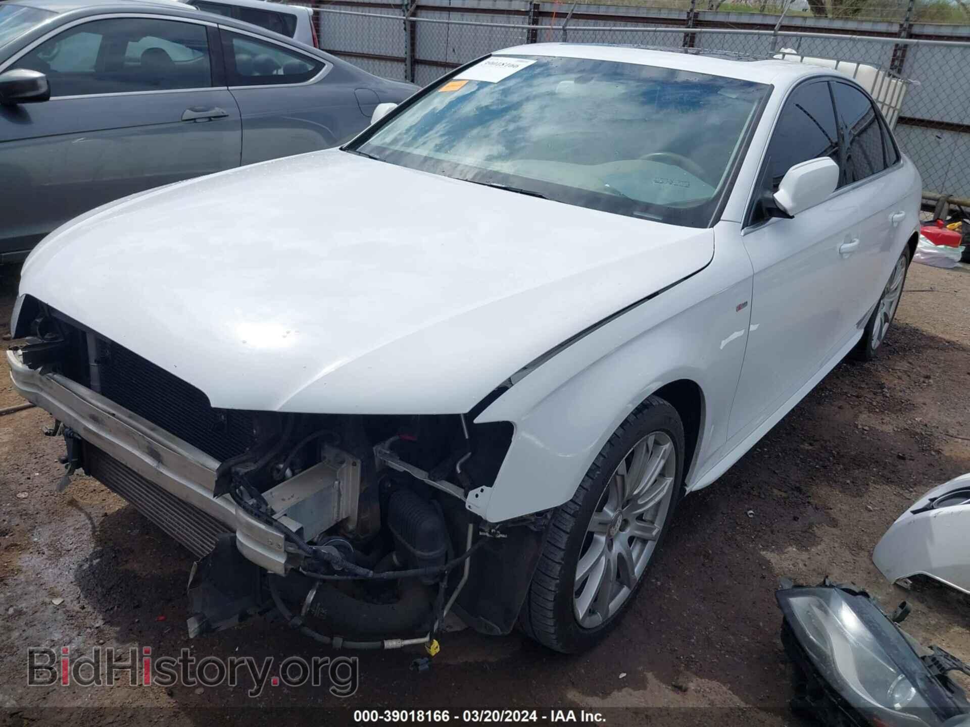 2012 AUDI A4 - VIN: WAUEFAFL4CN020154 - Фото 2