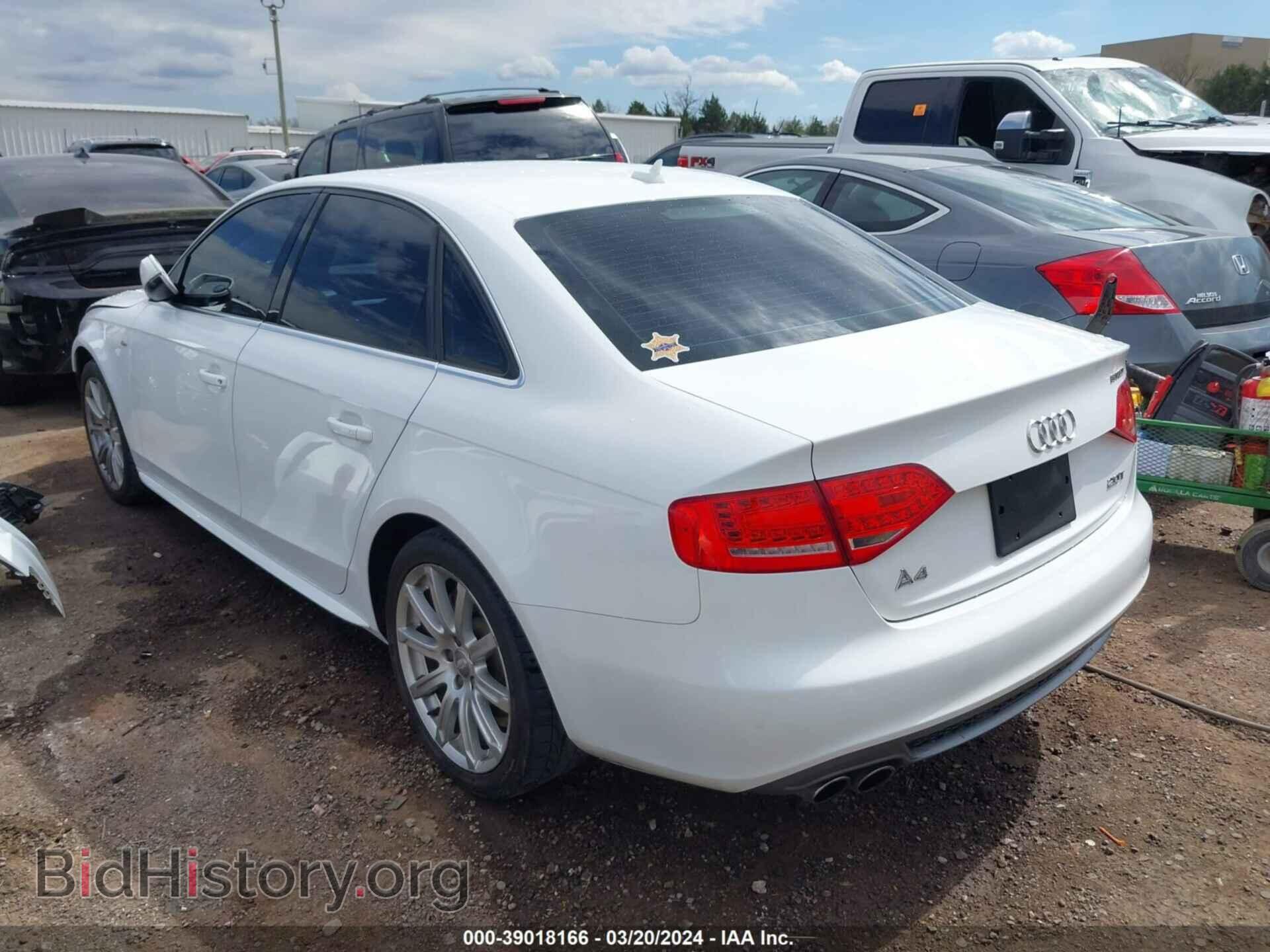 2012 AUDI A4 - VIN: WAUEFAFL4CN020154 - Фото 3