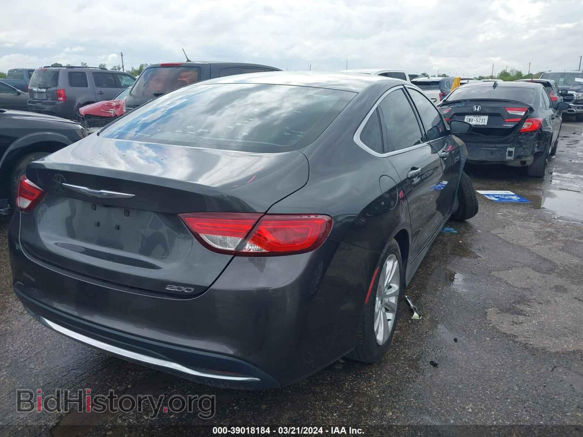 2016 CHRYSLER 200 - VIN: 1C3CCCAB4GN137319 - Photo 4