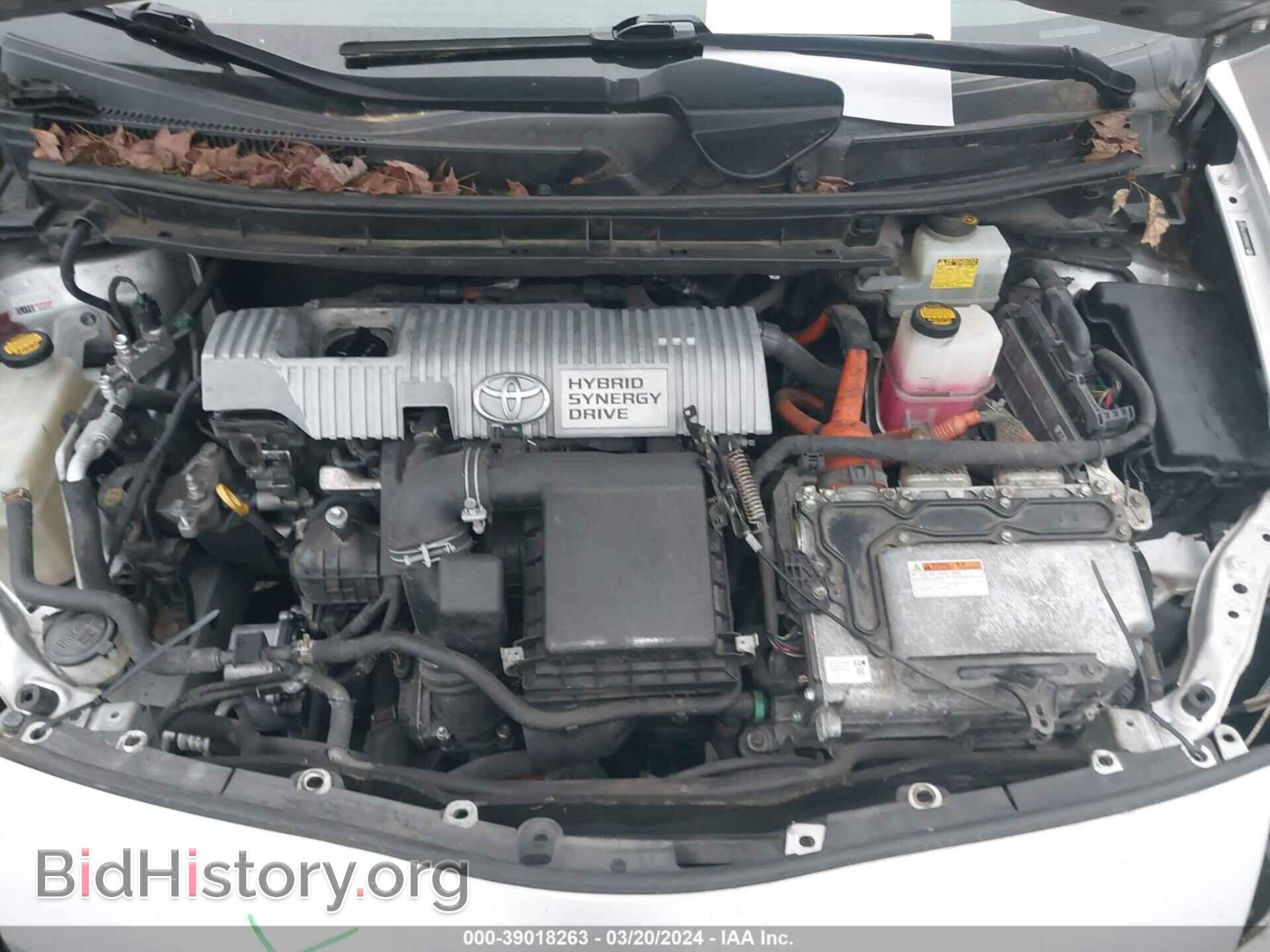 2012 TOYOTA PRIUS - VIN: JTDKN3DU9C1556802 - Фото 10