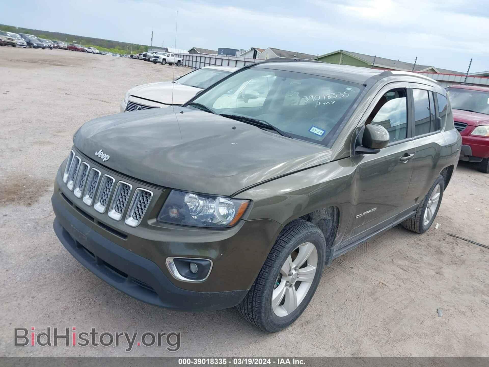 2015 JEEP COMPASS - VIN: 1C4NJDEB4FD395953 - Фото 2