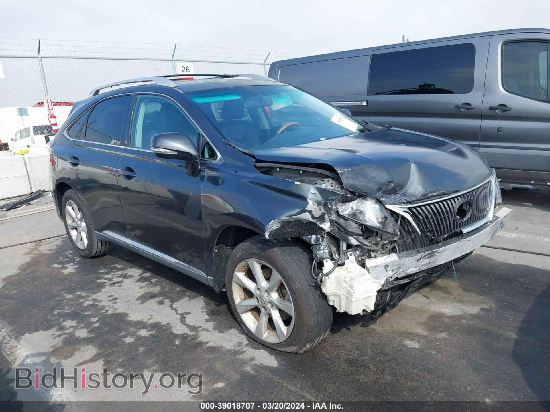 Photo 2T2ZK1BA4BC044262 - LEXUS RX 350 2011