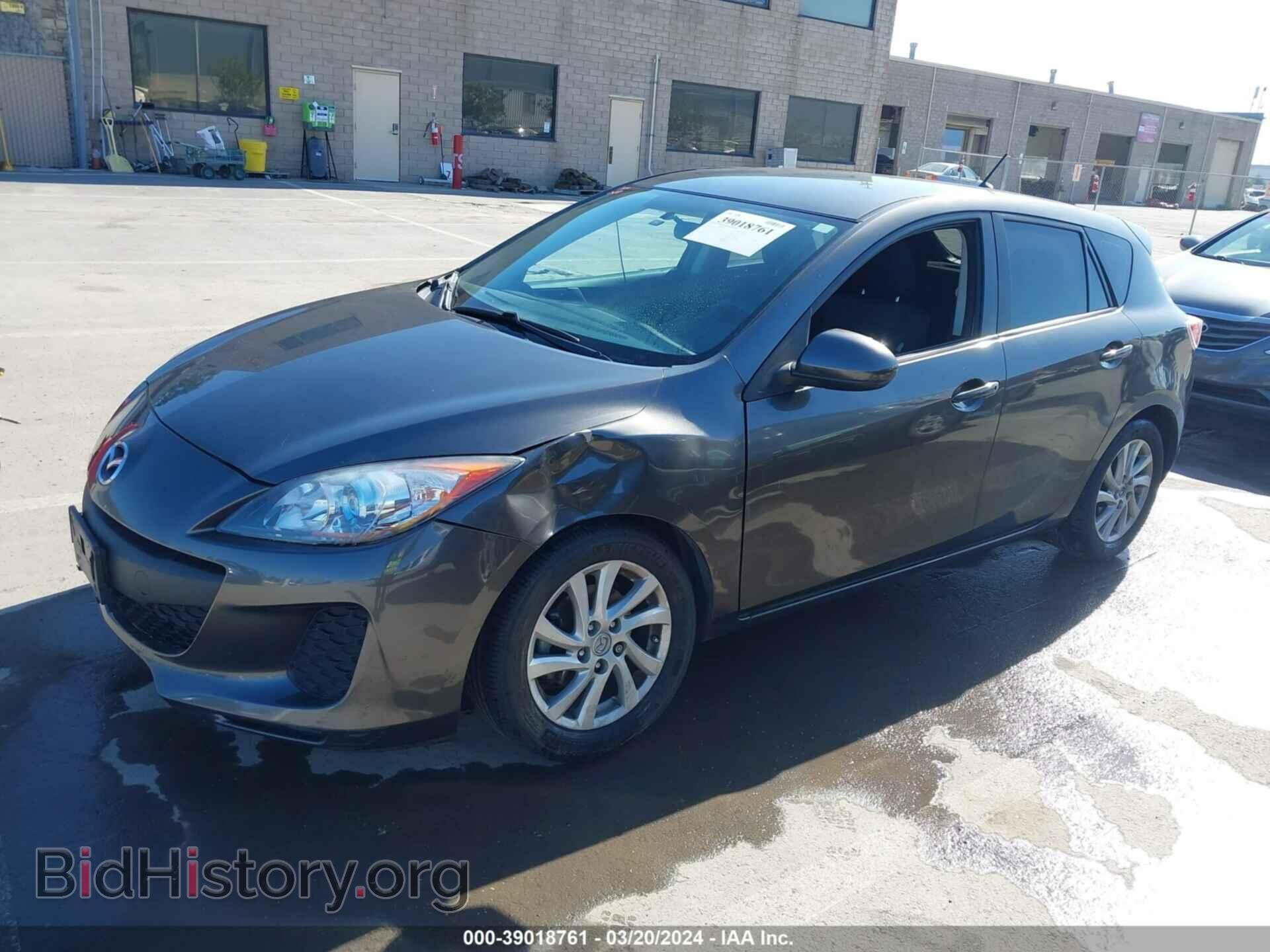 2012 MAZDA MAZDA3 - VIN: JM1BL1L8XC1568231 - Фото 2