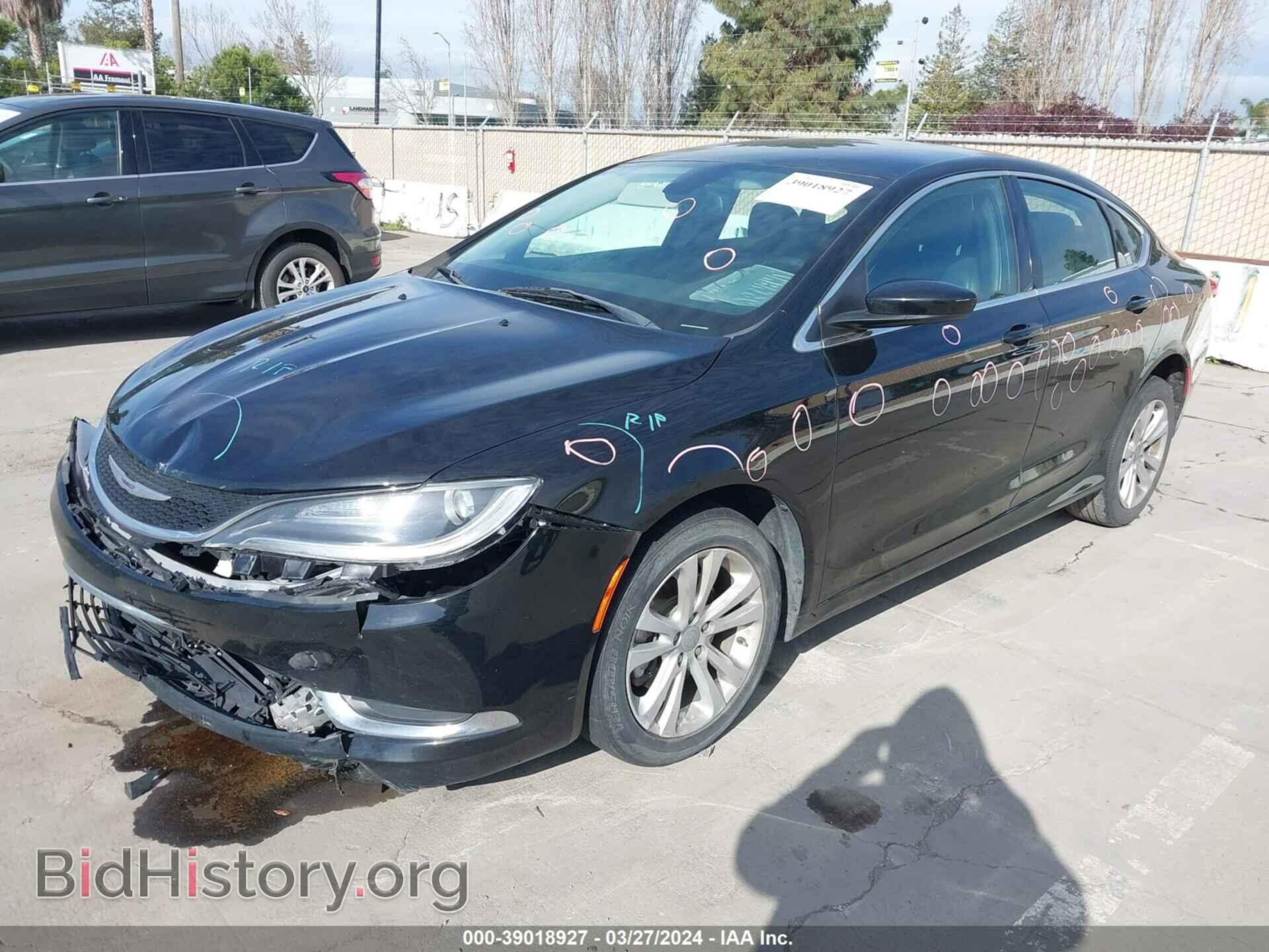 2017 CHRYSLER 200 - VIN: 1C3CCCAB7HN507048 - Фото 2