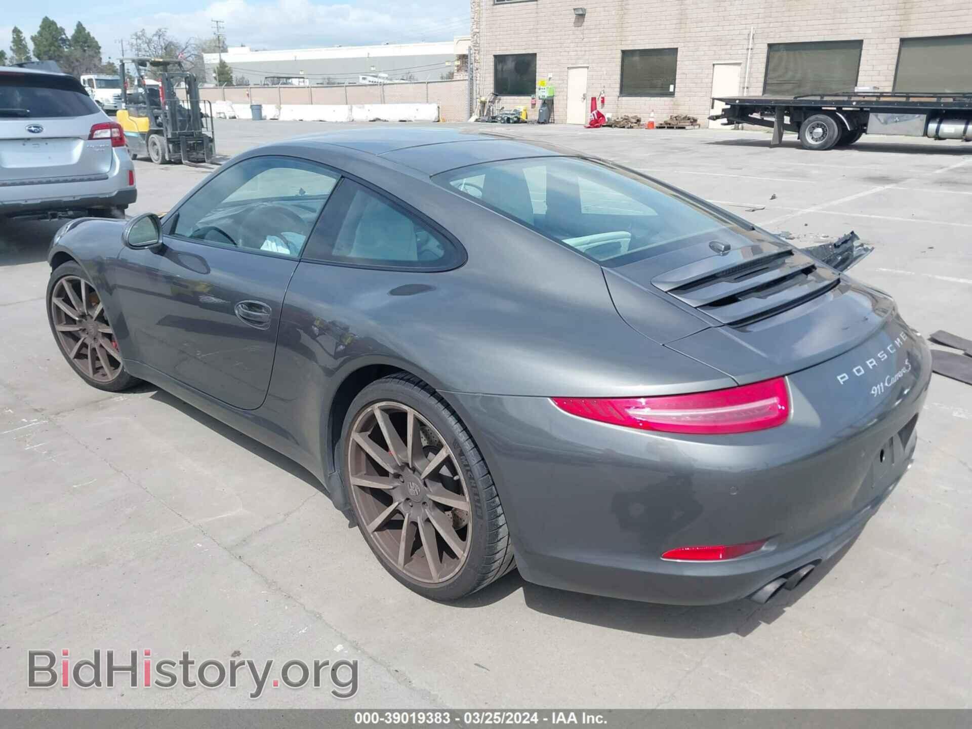 2014 PORSCHE 911 - VIN: WP0AB2A99ES120687 - Фото 3