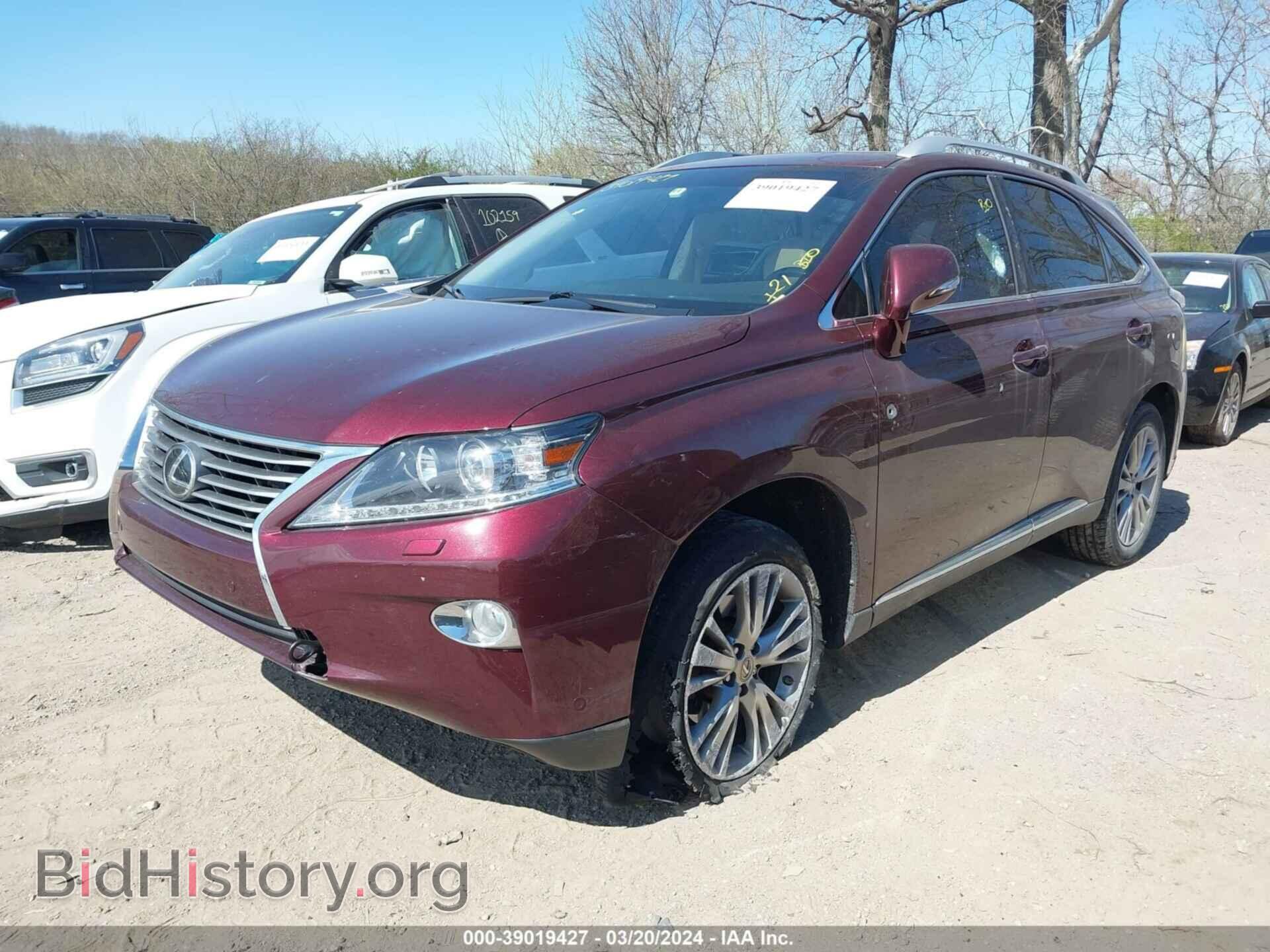 2014 LEXUS RX 350 - VIN: 2T2BK1BA5EC229961 - Фото 2