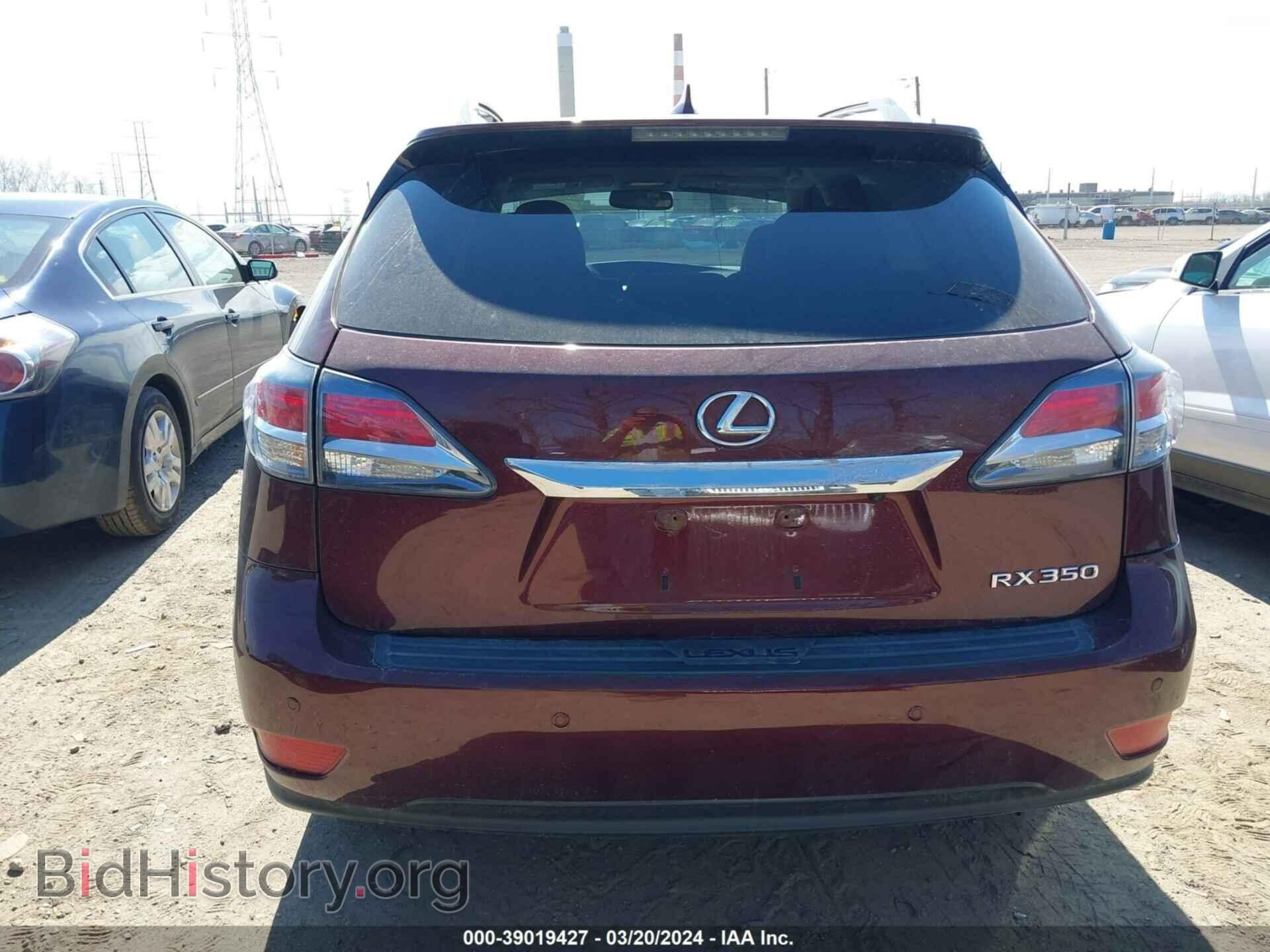 2014 LEXUS RX 350 - VIN: 2T2BK1BA5EC229961 - Фото 16