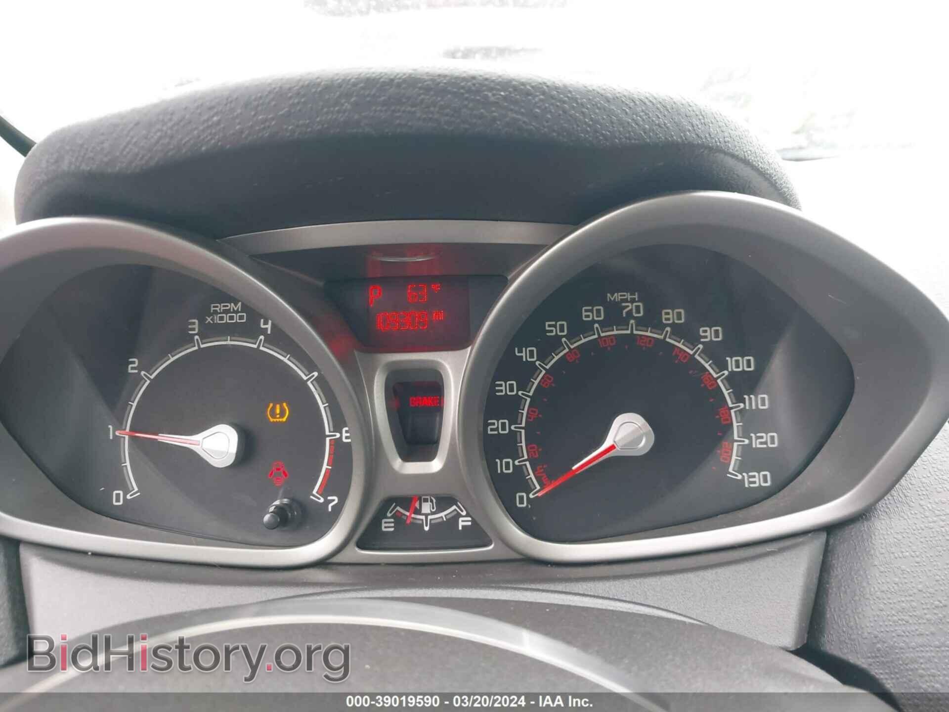 2012 FORD FIESTA - VIN: 3FADP4EJ5CM137772 - Фото 7