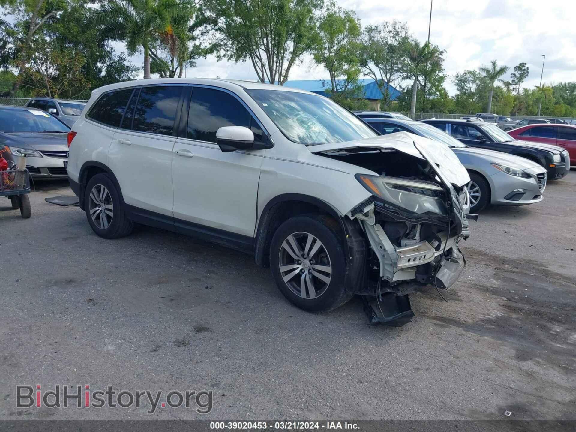 Фотография 5FNYF5H51GB016153 - HONDA PILOT 2016