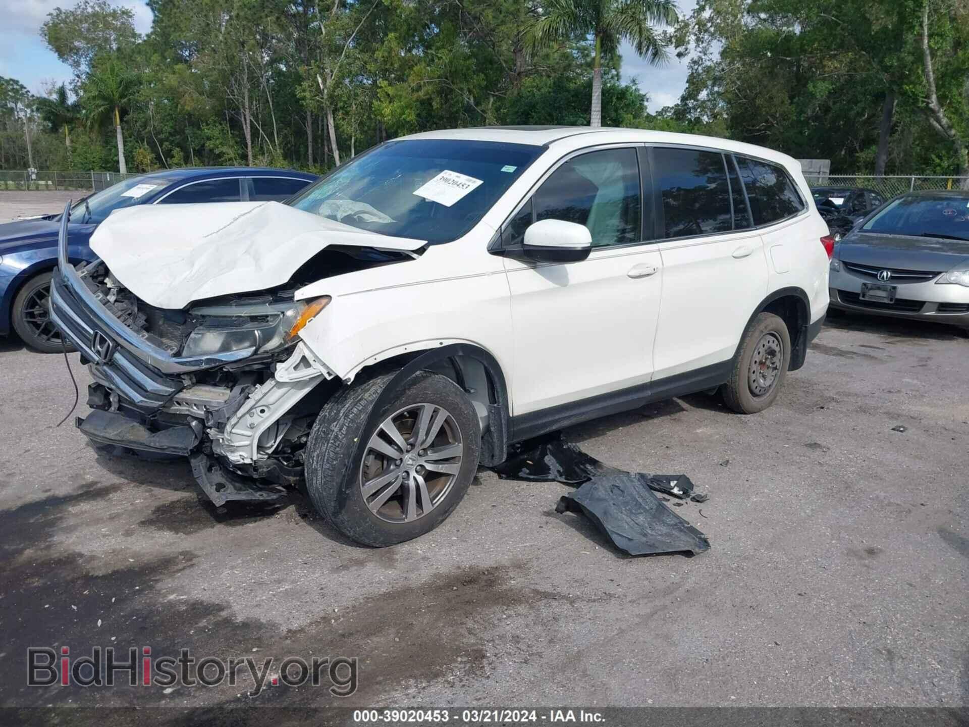 2016 HONDA PILOT - VIN: 5FNYF5H51GB016153 - Фото 2