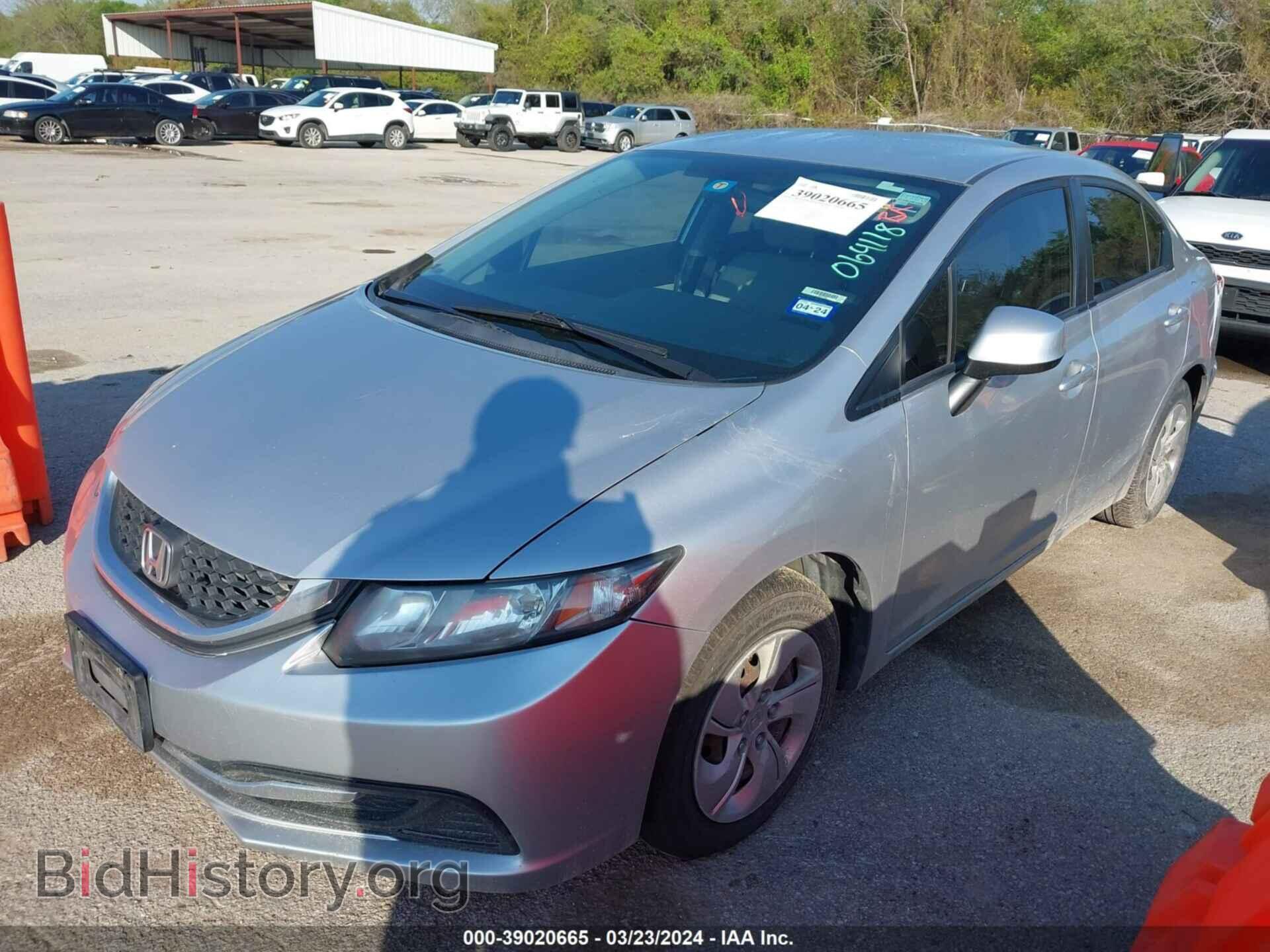 2013 HONDA CIVIC - VIN: 19XFB2F50DE064118 - Фото 2