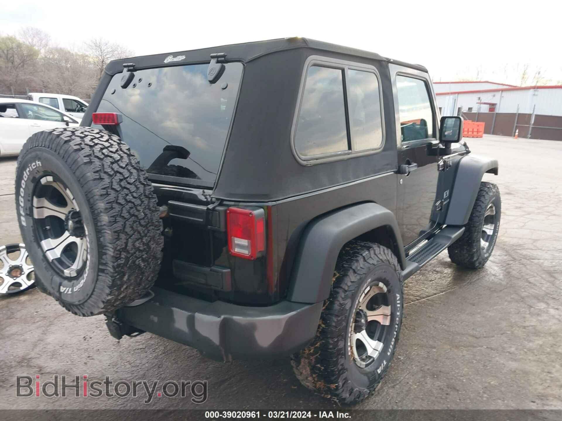 2008 JEEP WRANGLER - VIN: 1J4FA24198L642727 - Фото 4