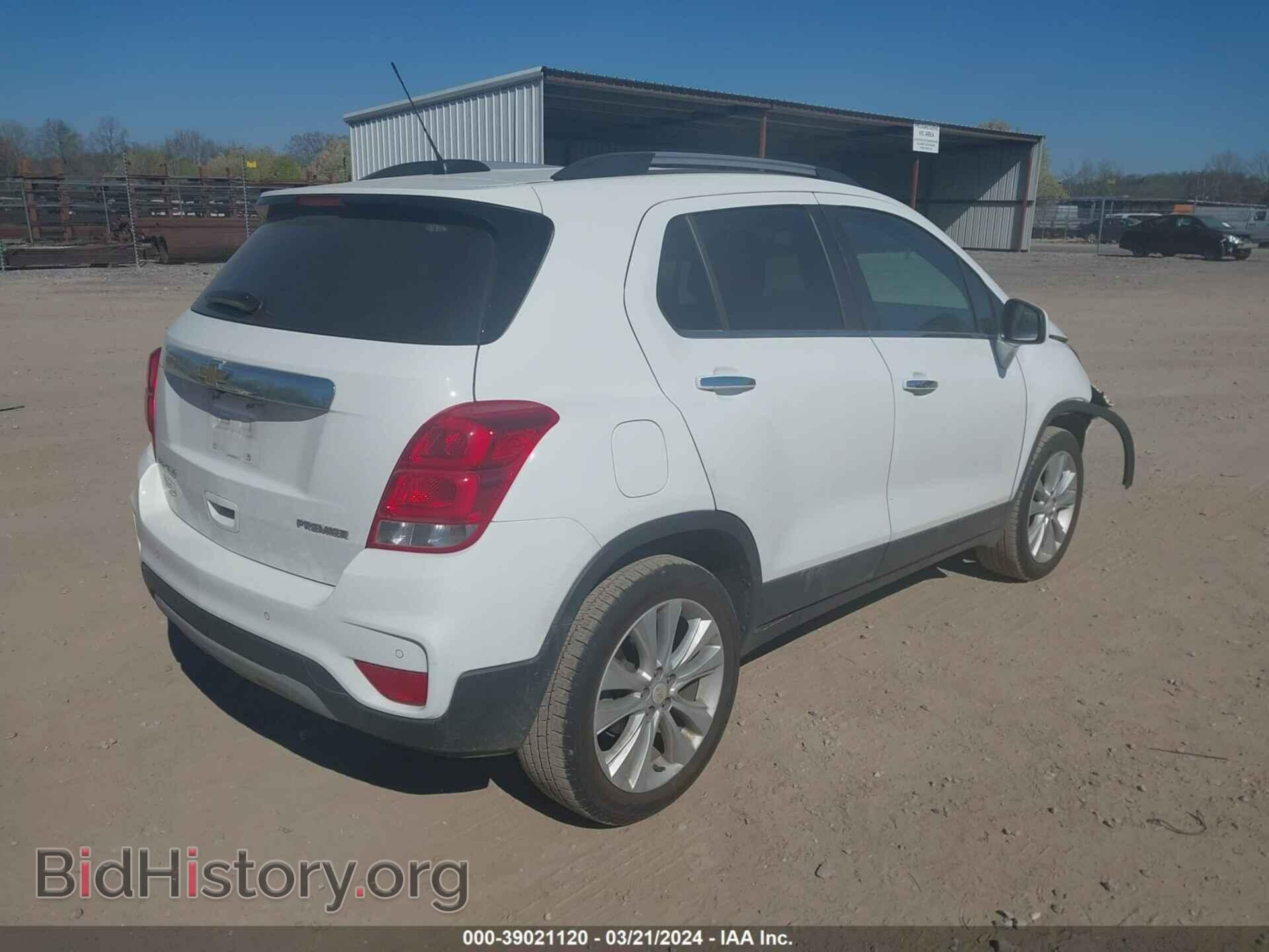 2019 CHEVROLET TRAX - VIN: 3GNCJRSB3KL202325 - Photo 4