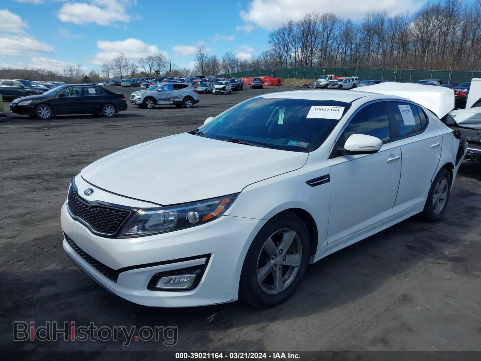 2015 KIA OPTIMA - VIN: KNAGM4A73F5643571 - Photo 2