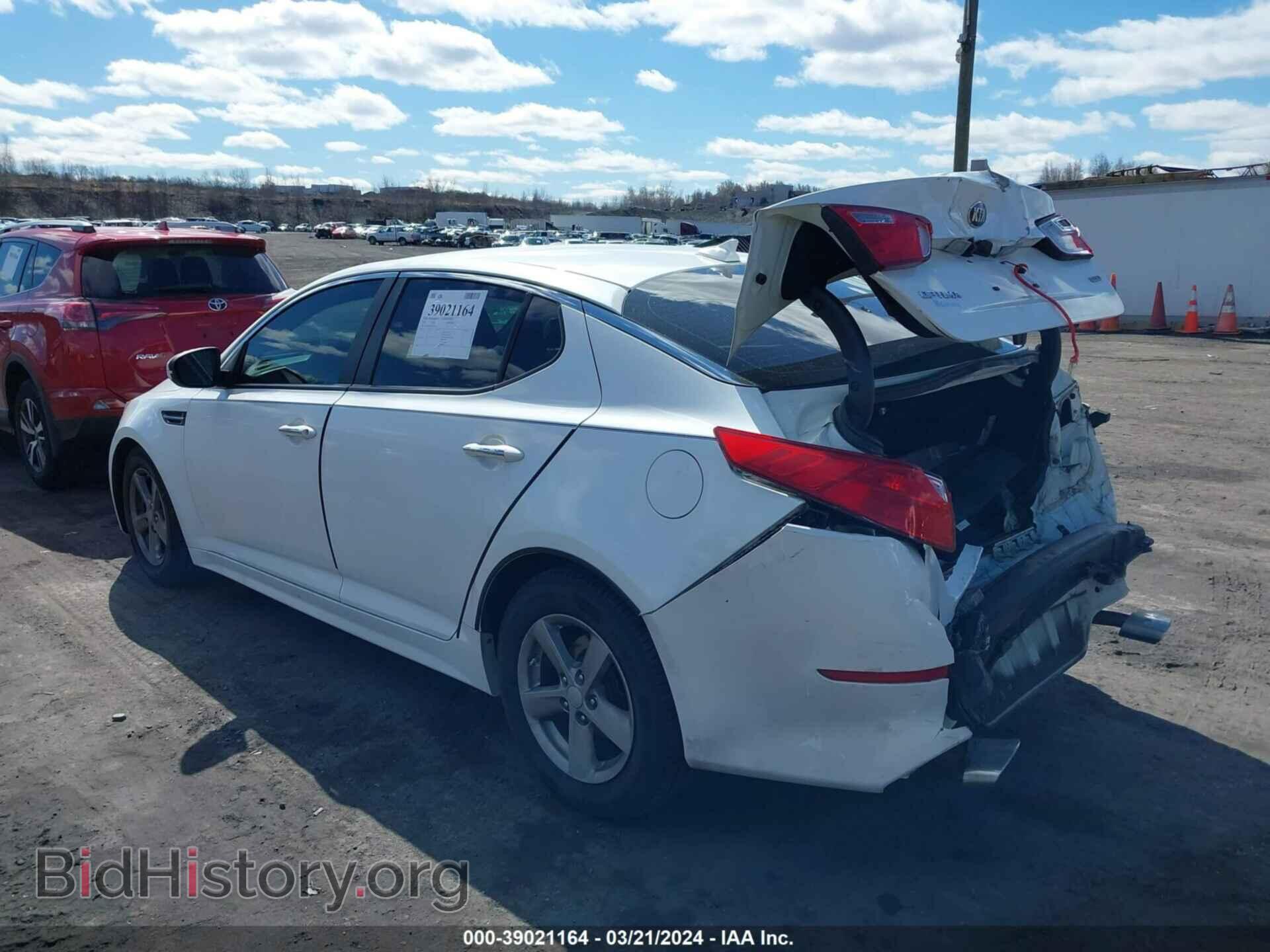 2015 KIA OPTIMA - VIN: KNAGM4A73F5643571 - Photo 3