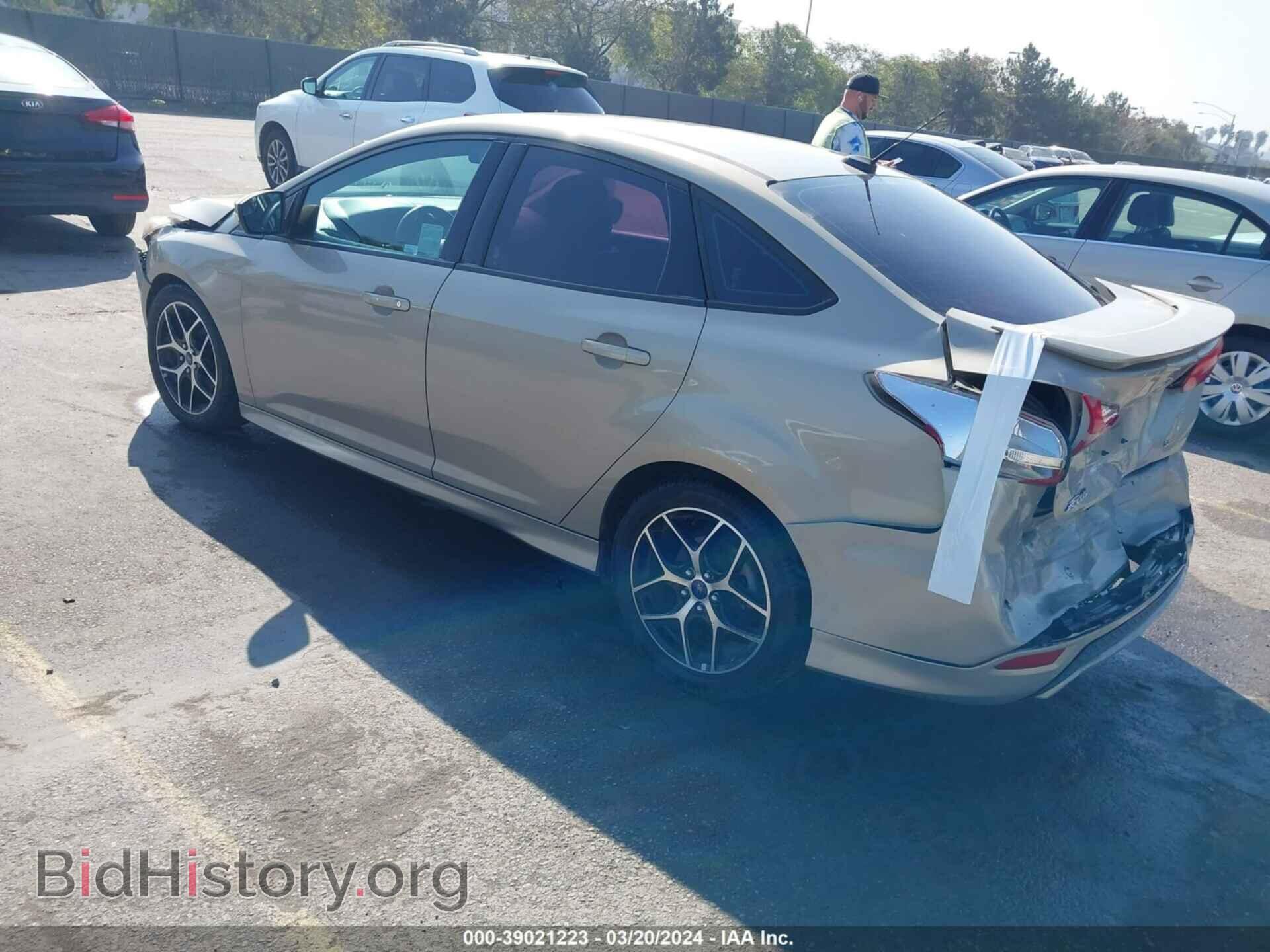 2015 FORD FOCUS - VIN: 1FADP3F28FL385800 - Фото 3