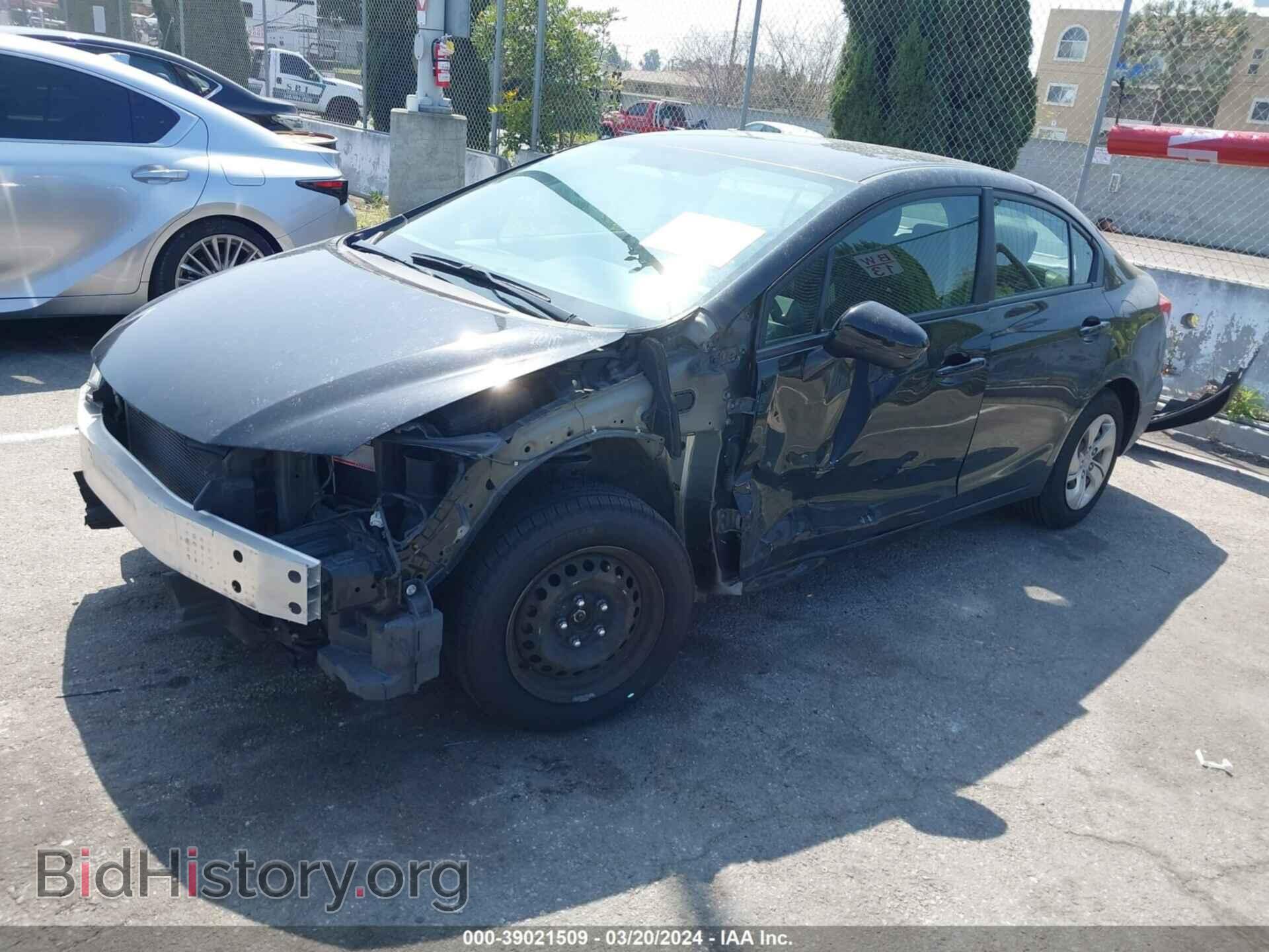 2015 HONDA CIVIC - VIN: 19XFB2F53FE206741 - Фото 2