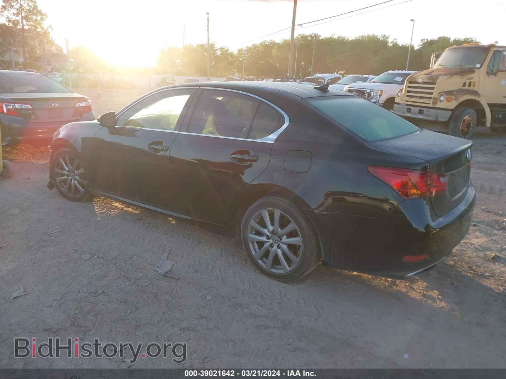 2013 LEXUS GS 350 - VIN: JTHBE1BL8D5022617 - Фото 3