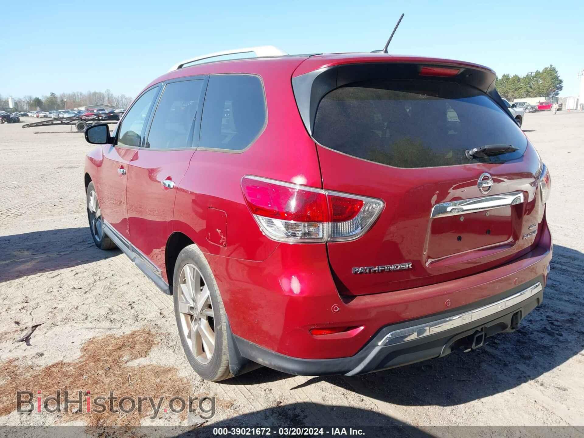 2014 NISSAN PATHFINDER - VIN: 5N1AR2MM1EC681497 - Фото 3