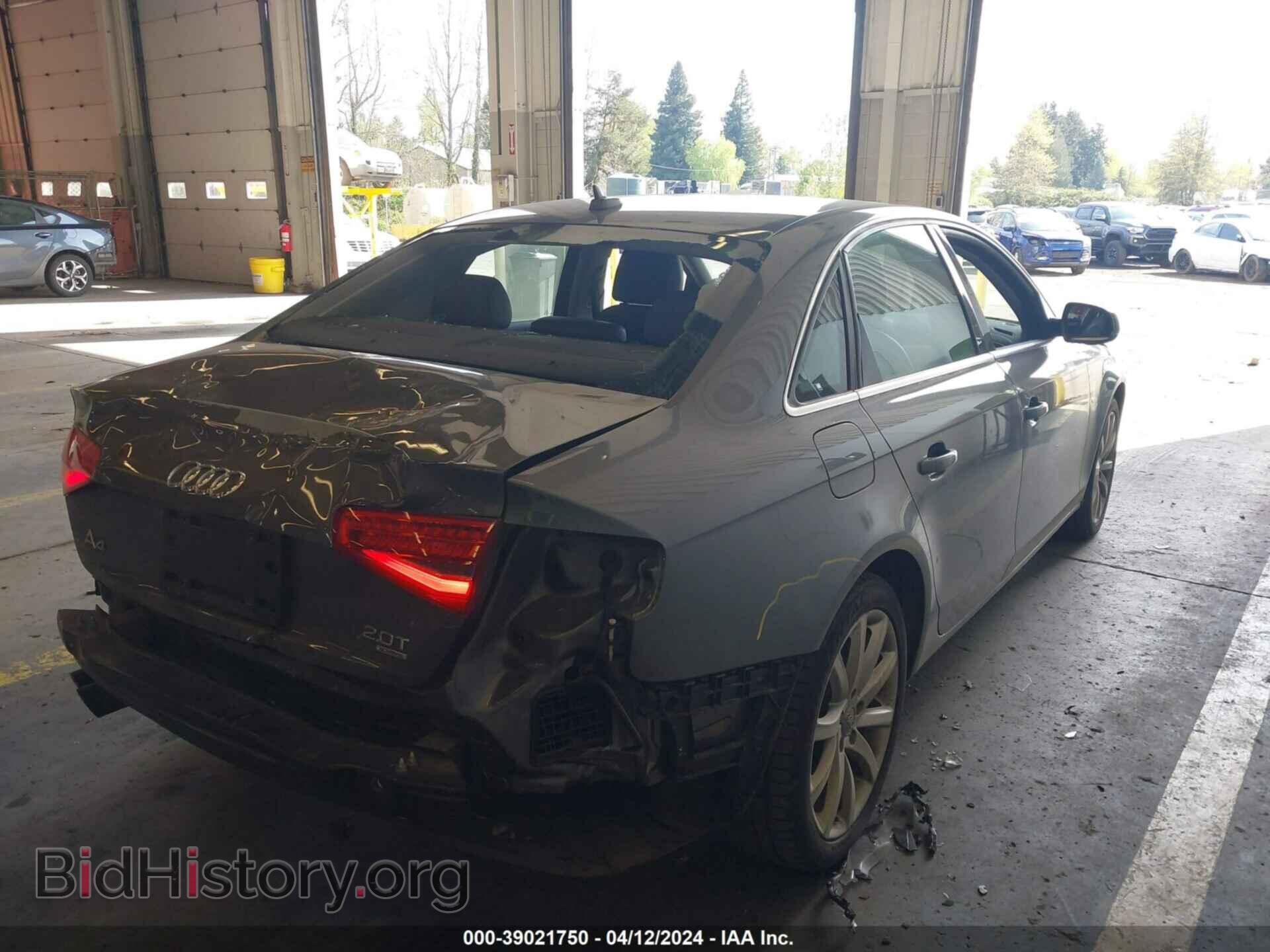 2013 AUDI A4 - VIN: WAUFFAFLXDA179113 - Фото 4