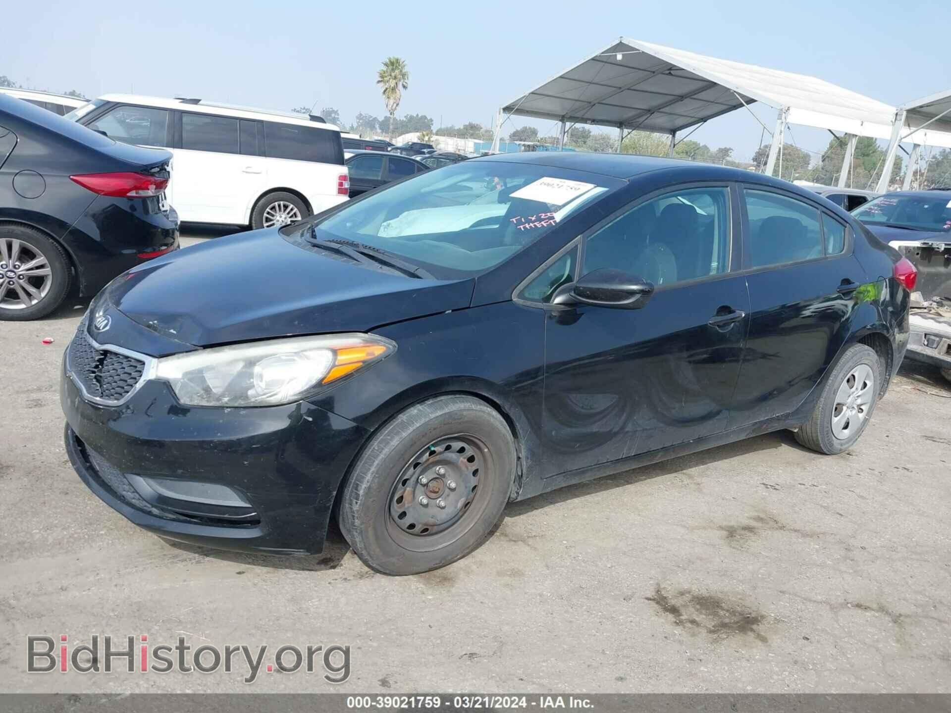 2014 KIA FORTE - VIN: KNAFK4A62E5175176 - Фото 2