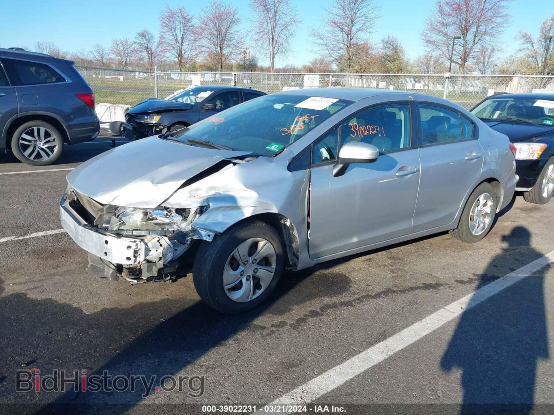 2014 HONDA CIVIC - VIN: 19XFB2F5XEE259788 - Photo 2