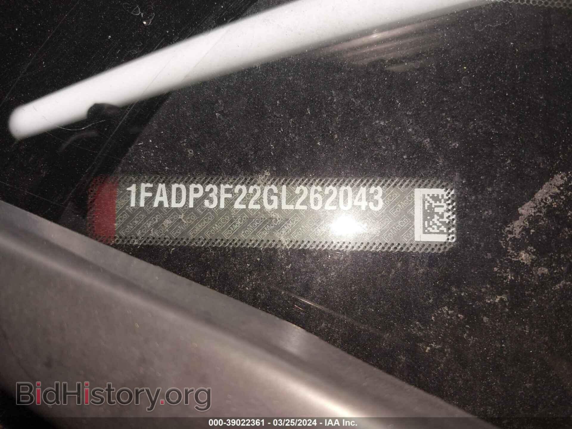 2016 FORD FOCUS - VIN: 1FADP3F22GL262043 - Фото 9